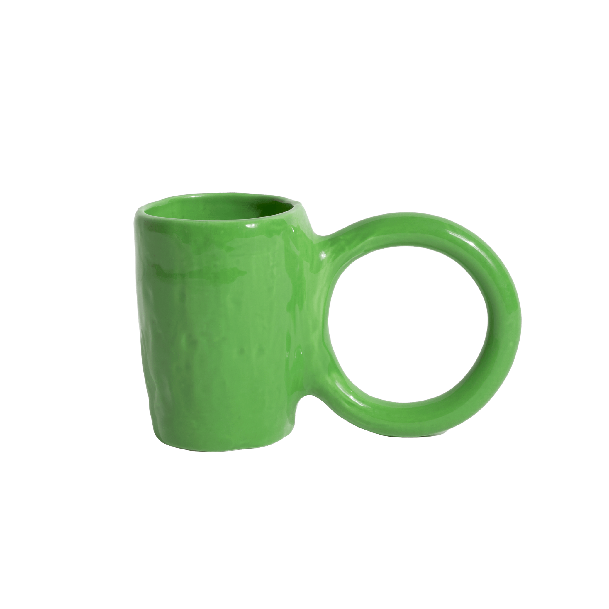 Donut mok met groene kleur