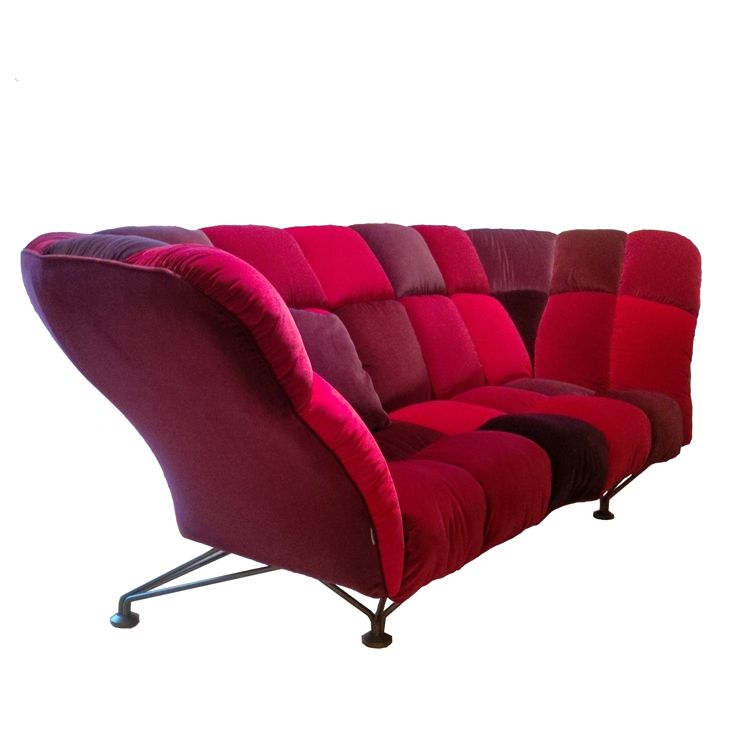 Sofa 33 Cuscini rot