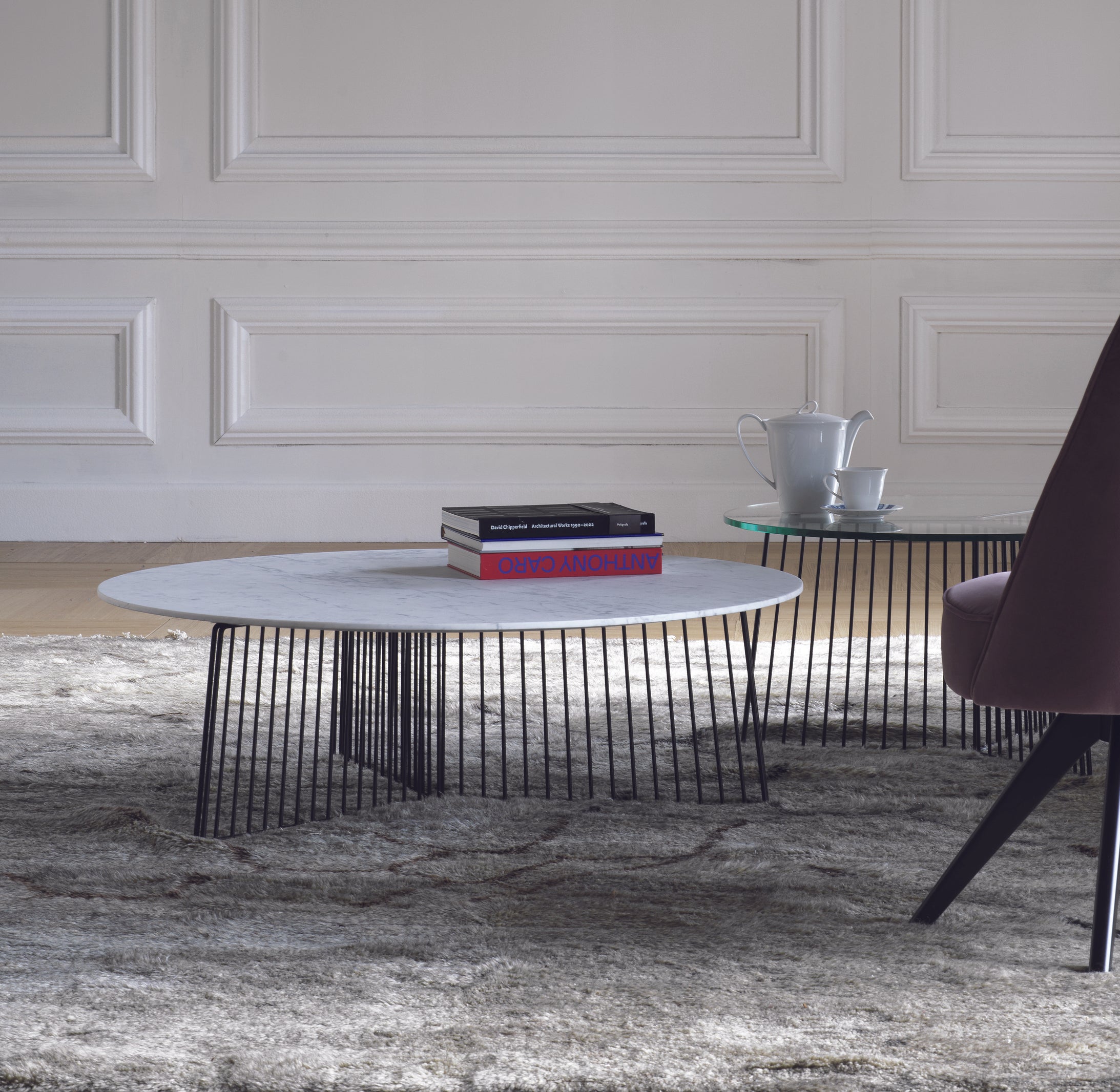 Anapo glass coffee table