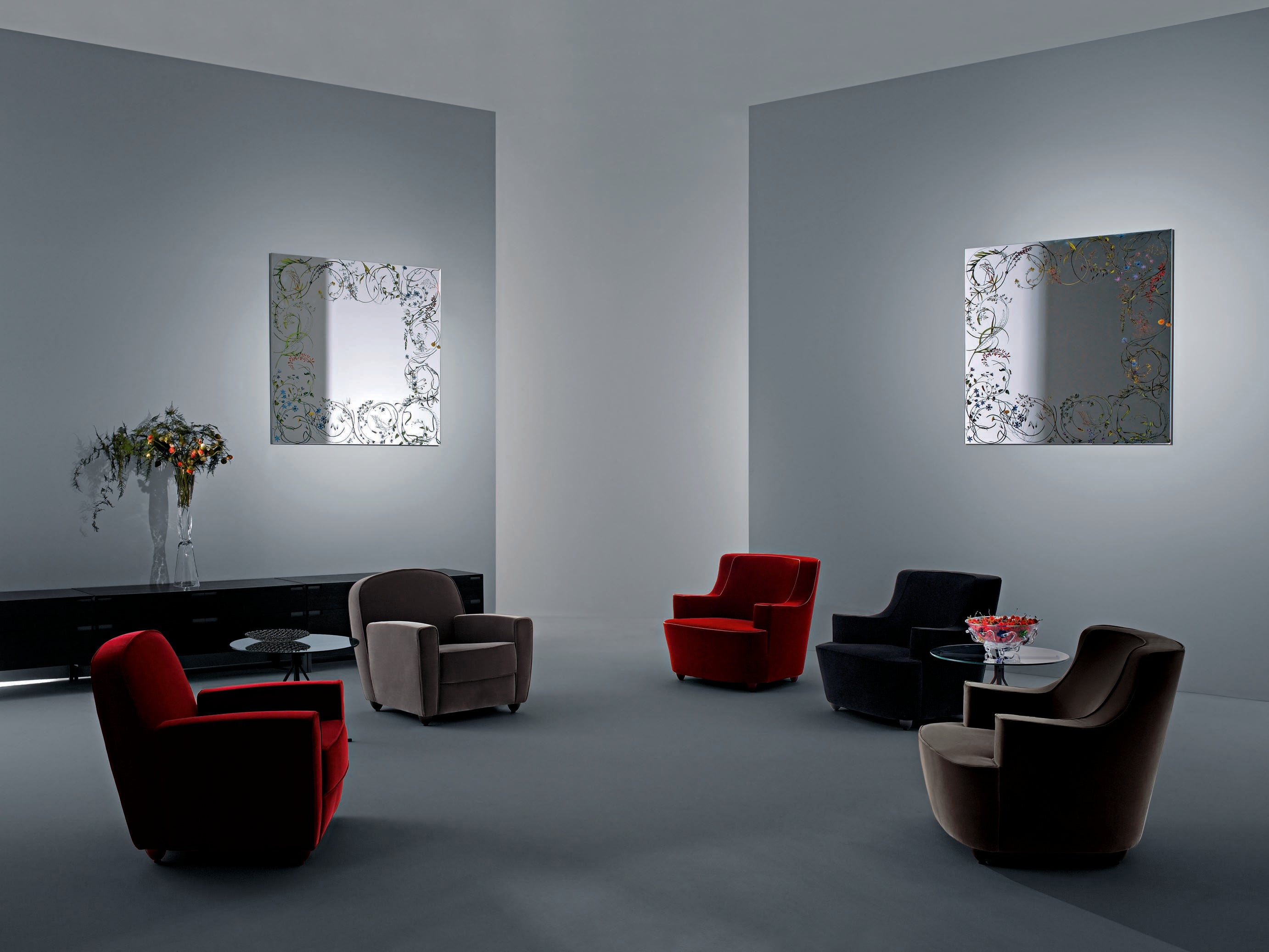 Lustro EGESO bloemenprint