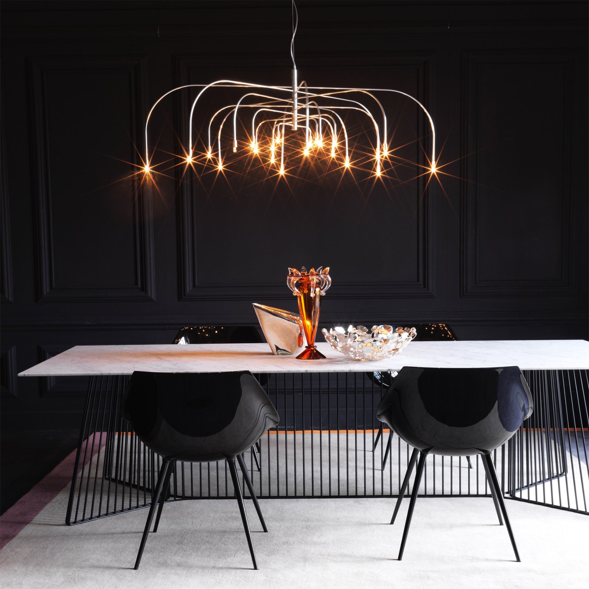 Weißer Lagò -Stuhl