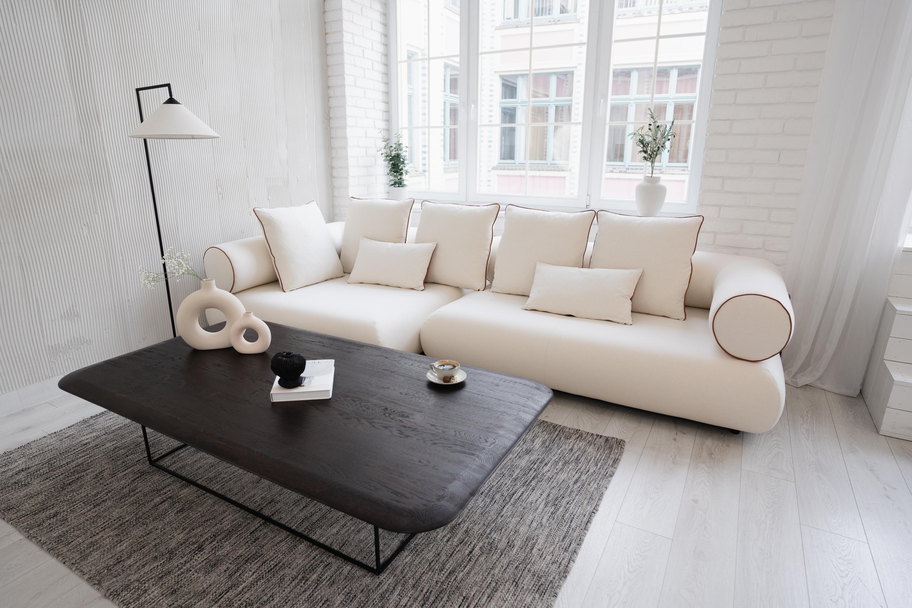 Linkes Ecksofa CASABLANCA personalisiert