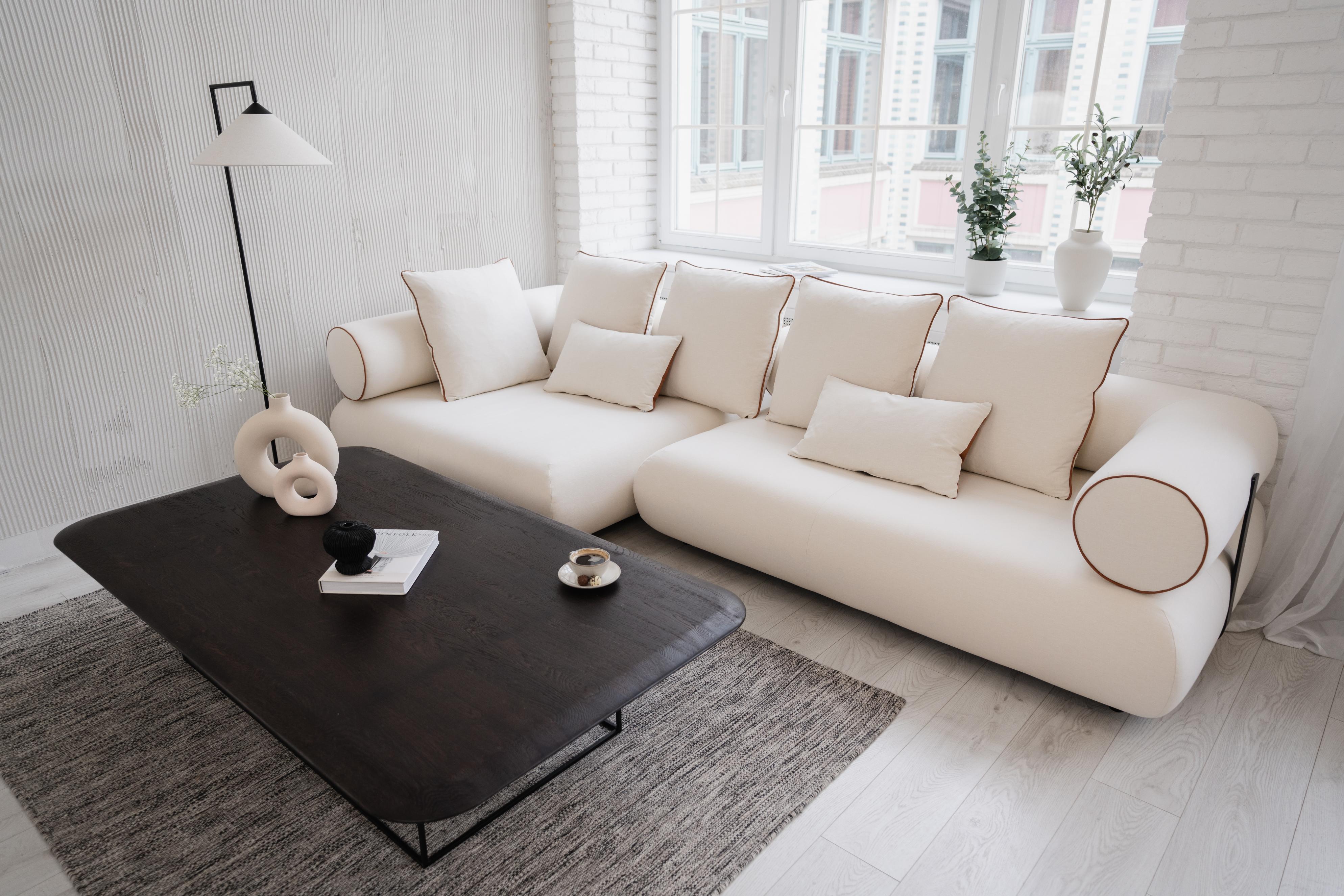 Linkes Ecksofa CASABLANCA personalisiert