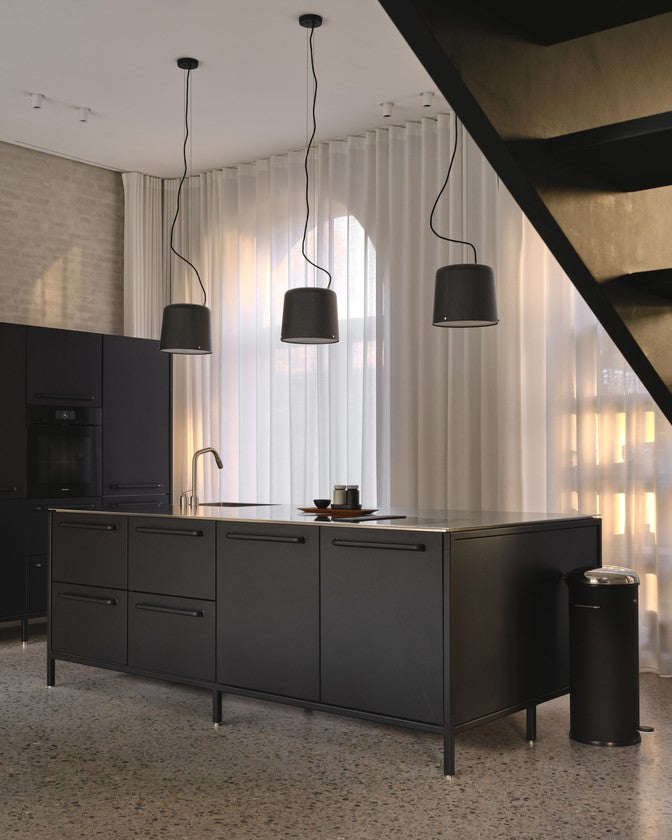Hanglamp 526 zwart metaal