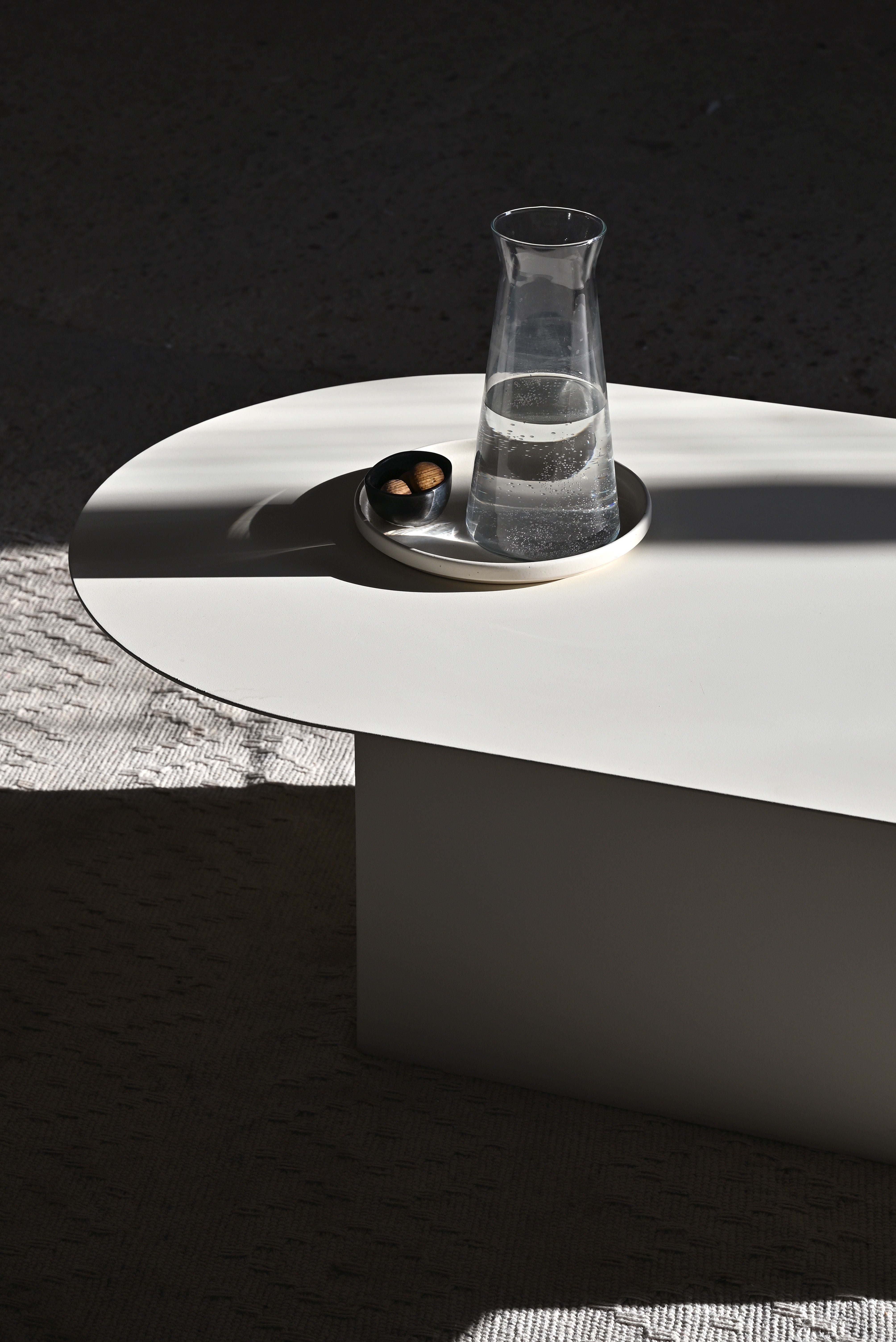 FUKU LONG salontafel van staal en hout