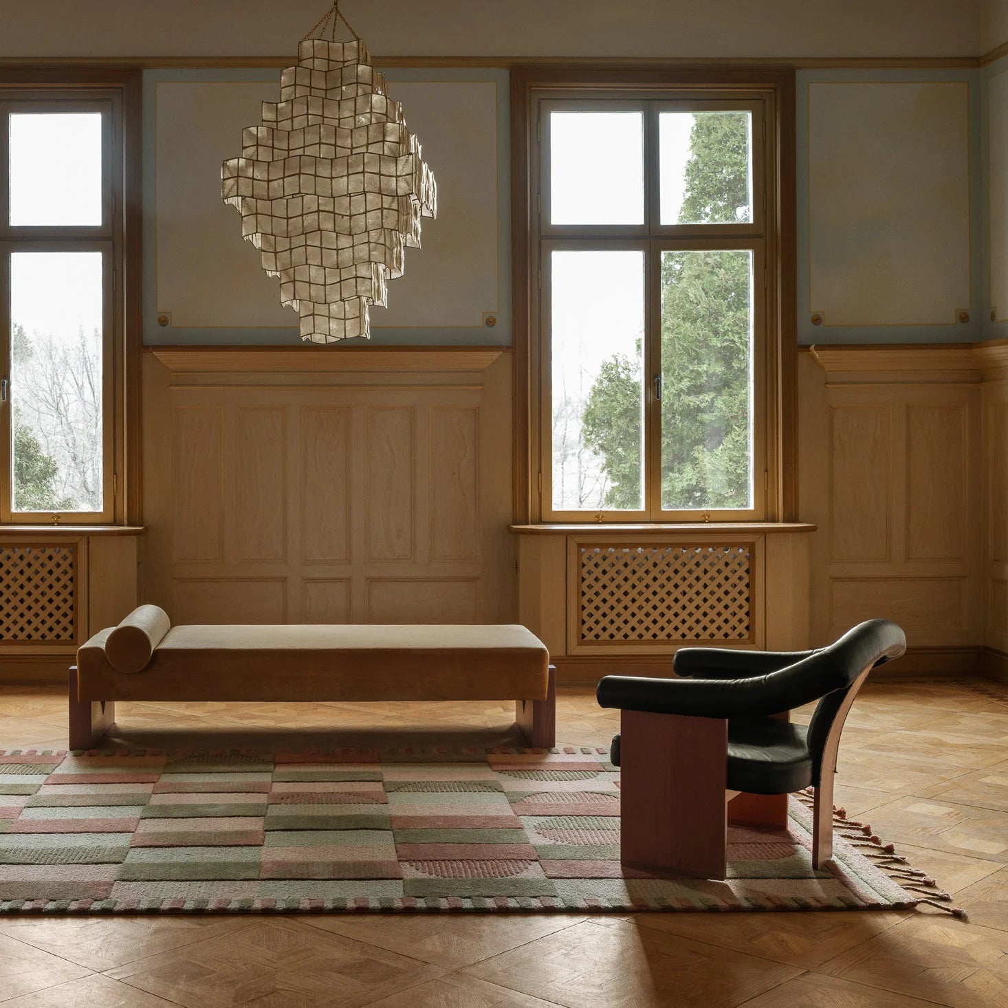 Pendelleuchte CORNELIA Muscheln Capiz