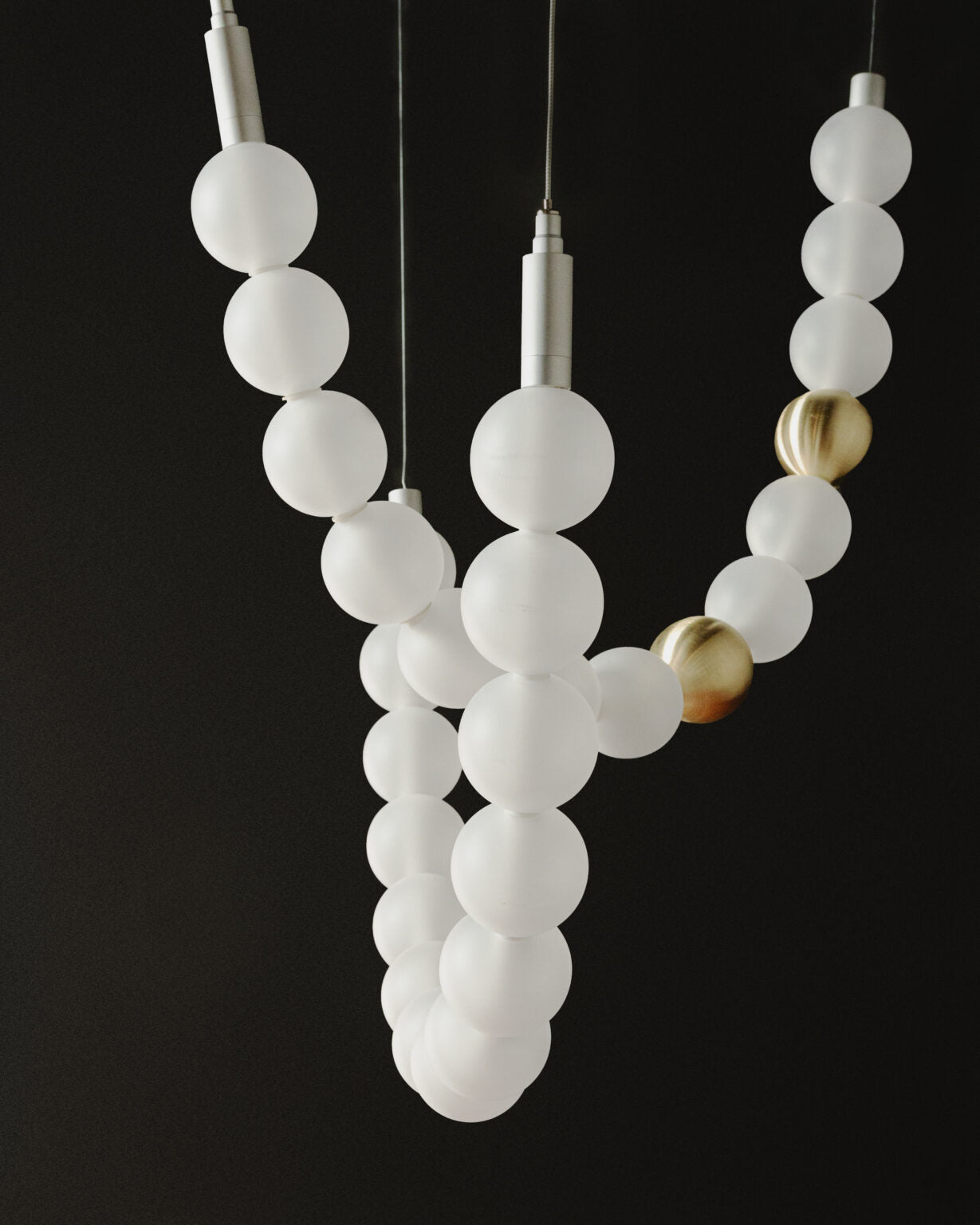 Lampa wisząca DAISY szkło dmuchane