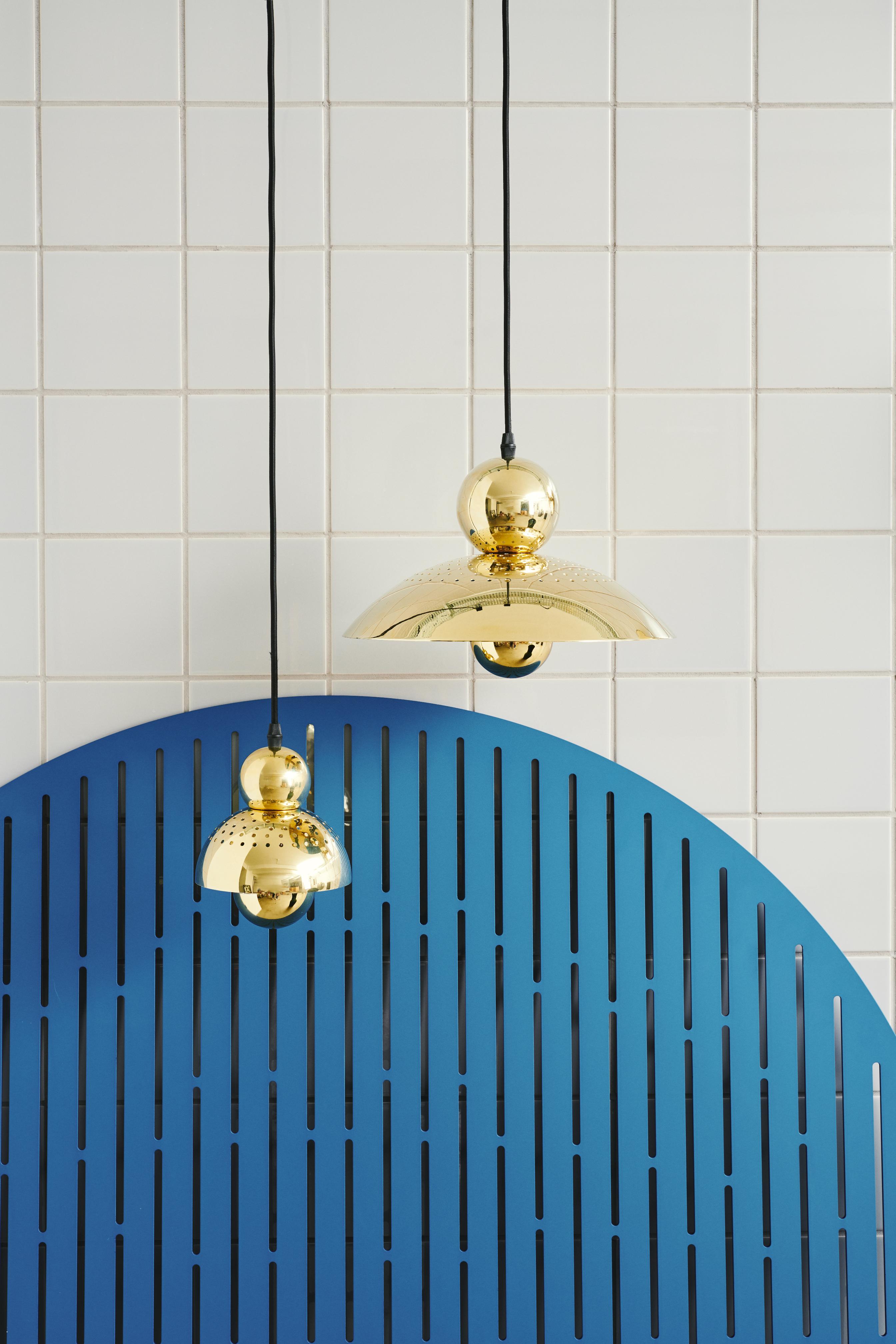 Hanglamp WANTED goud