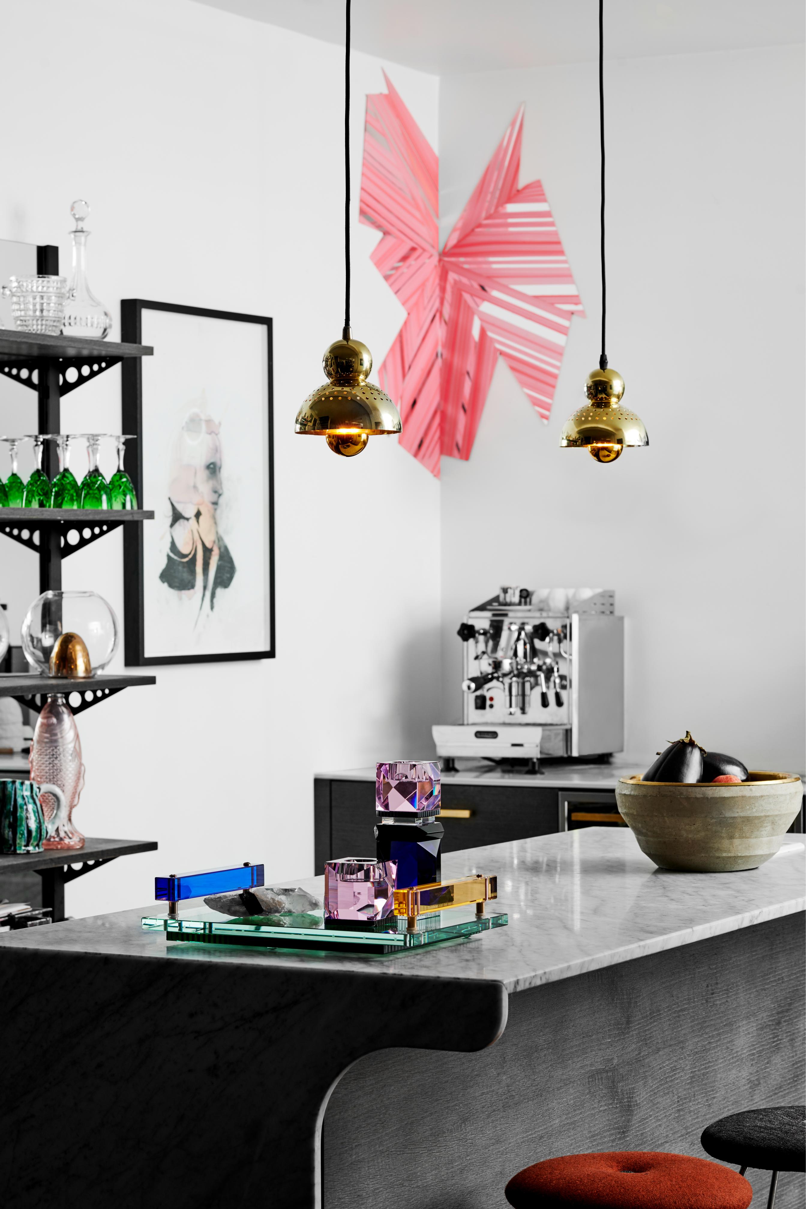 Hanglamp WANTED goud