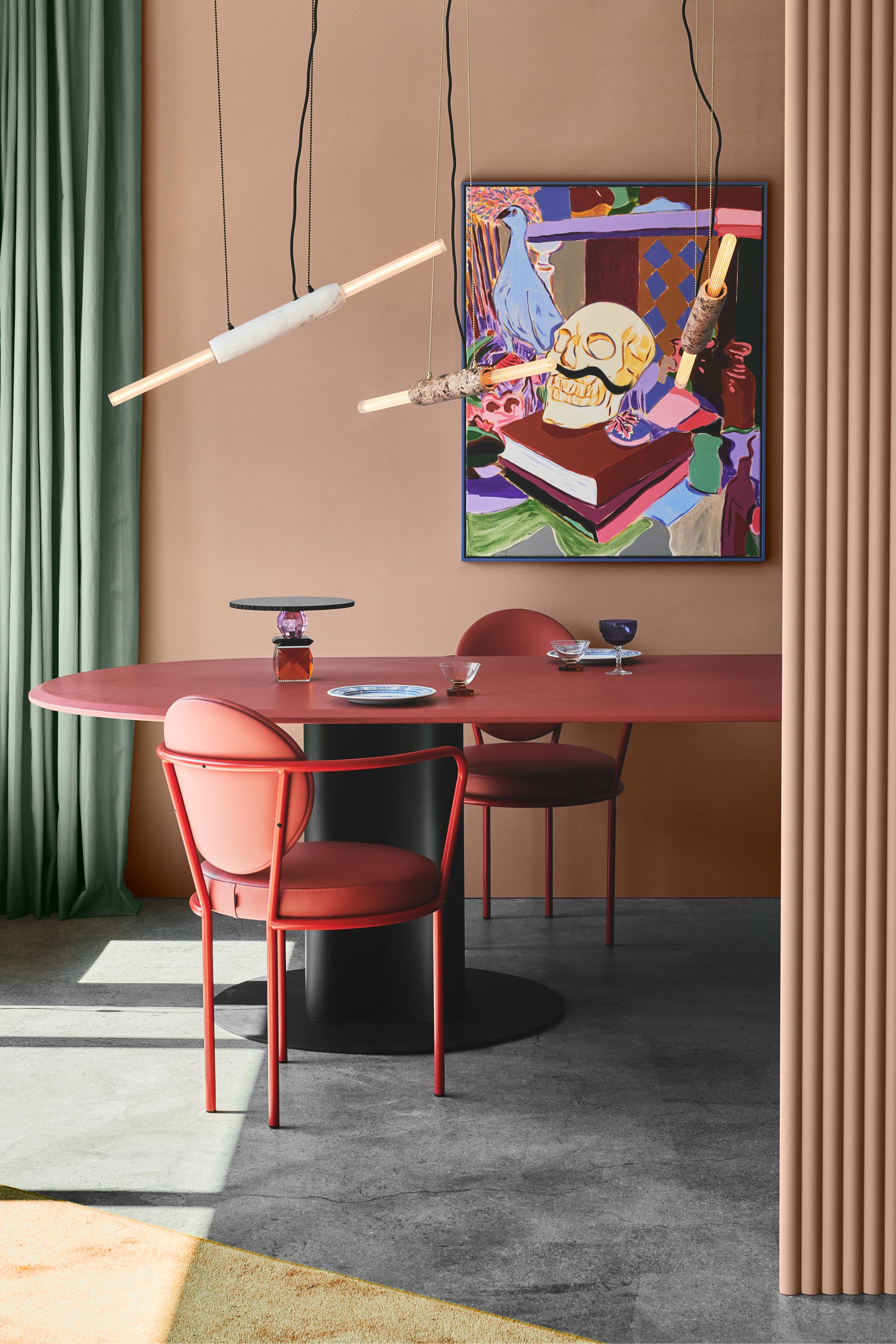 Pendelleuchte LIMBO brauner Marmor