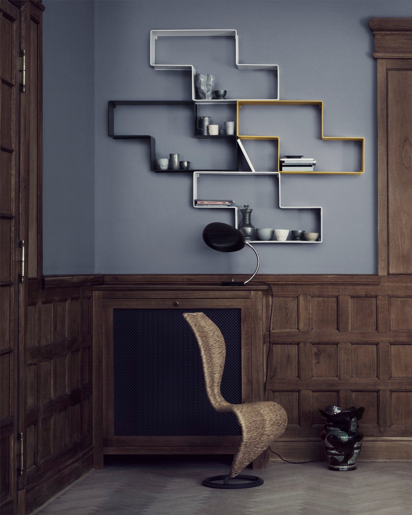 Bureau lamp COBRA zwart