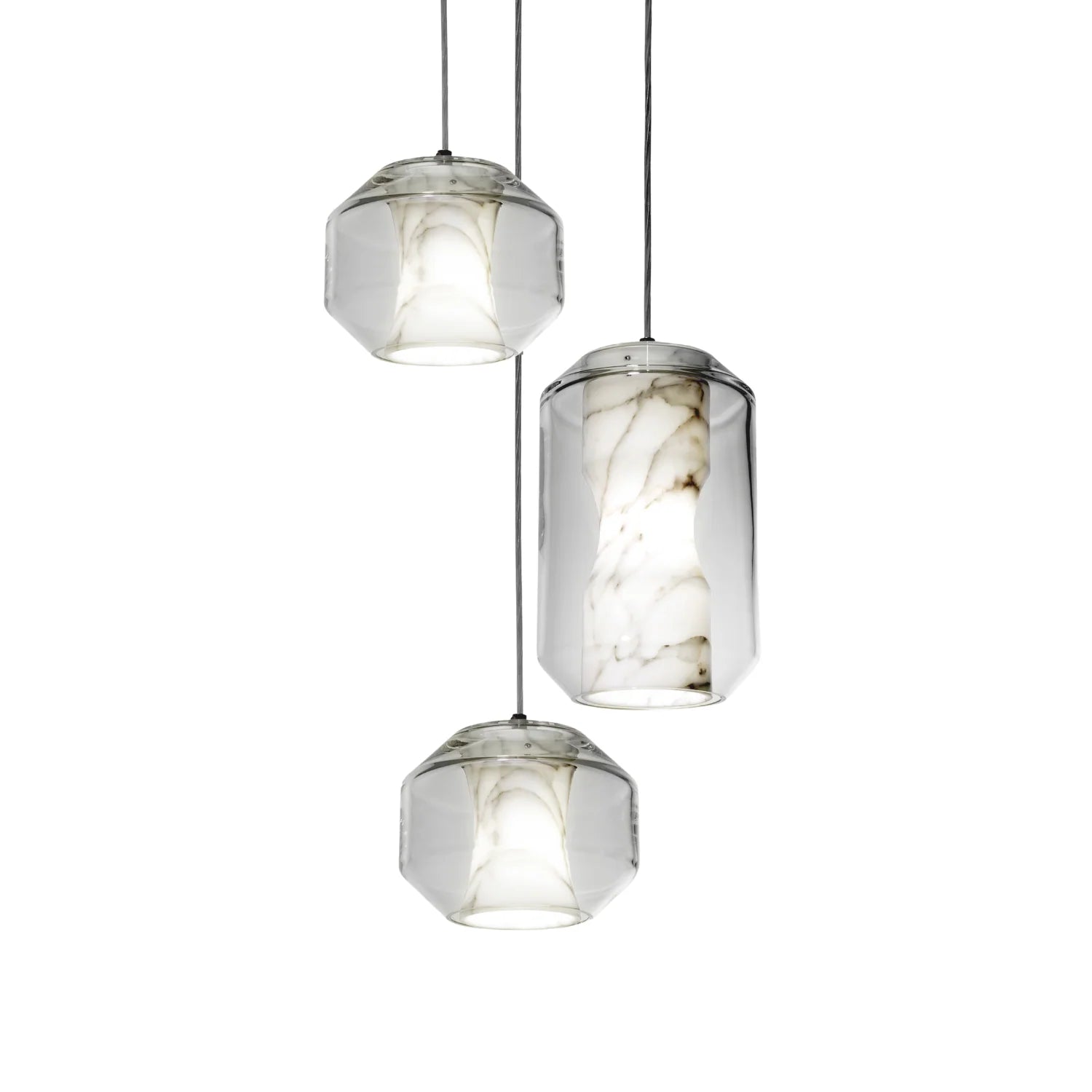 Hanglamp 3-punts CHAMBER marmer