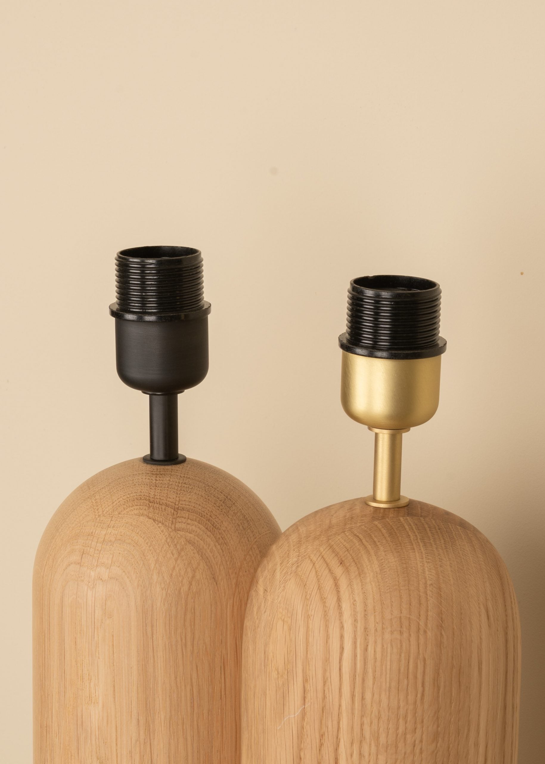 PURA KELO DOUBLE Table Lamp in Oak Wood