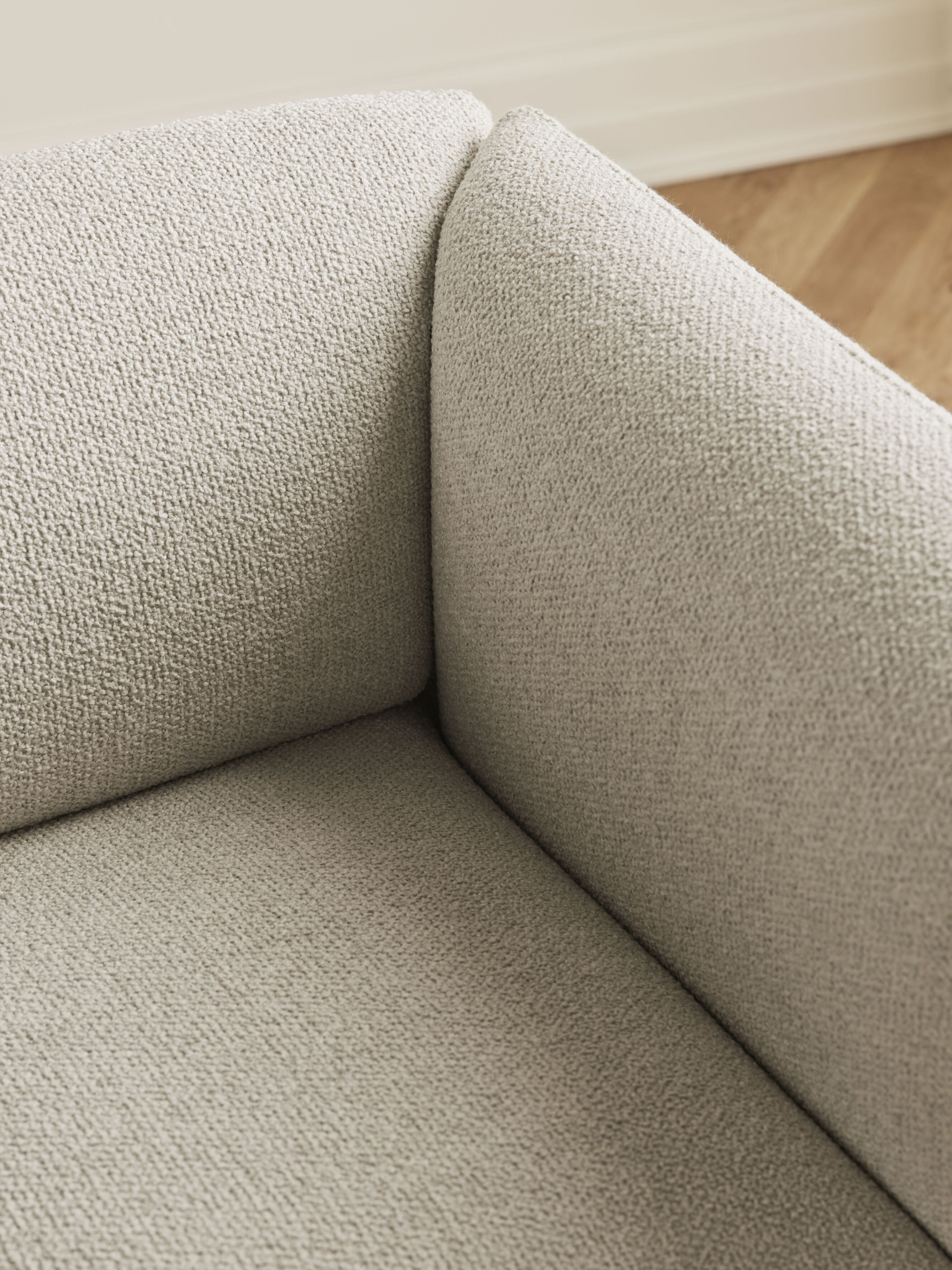 Tauch -Sessel natürliches Leder mit einer Eichenbasis