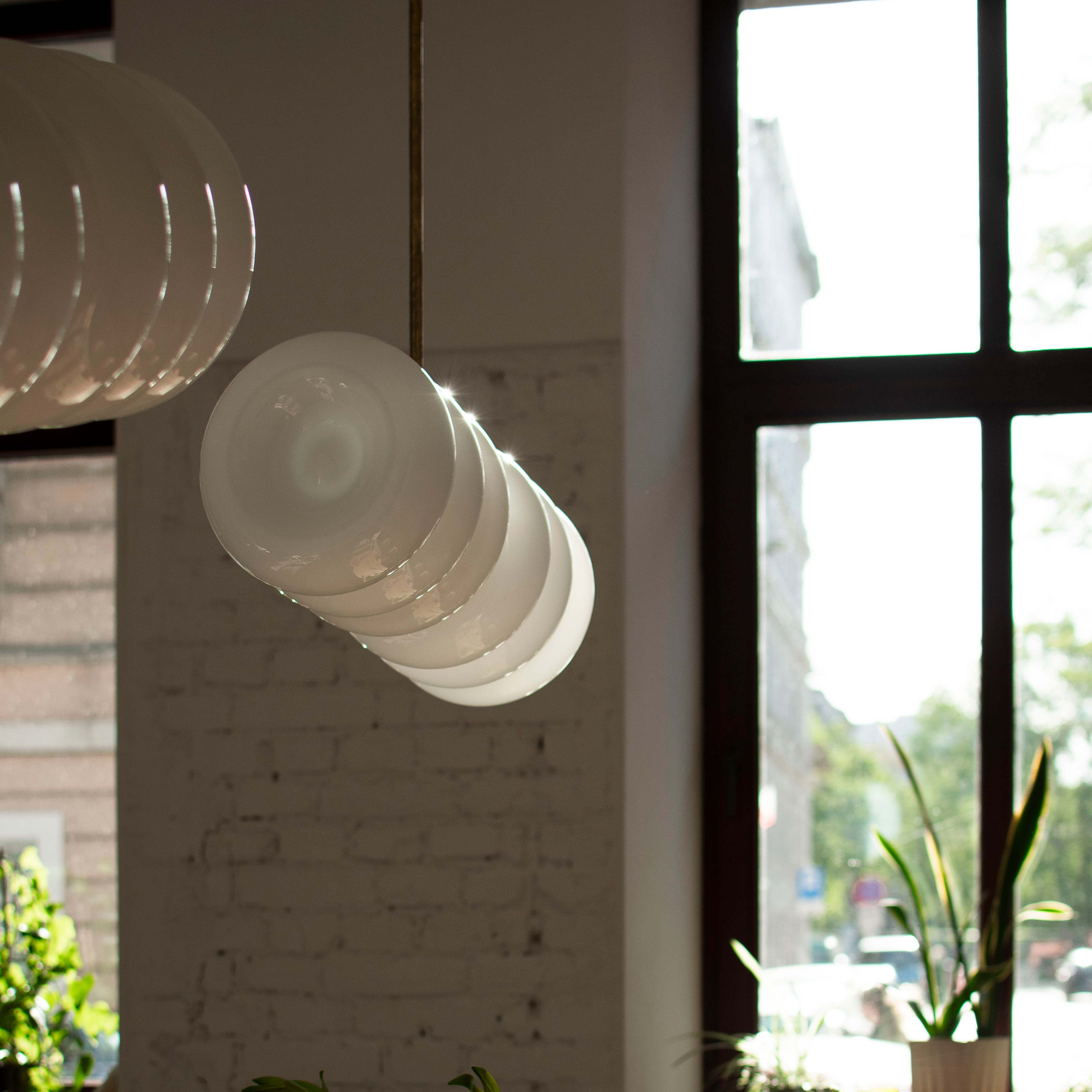 Kroonluchter BIBE van messing