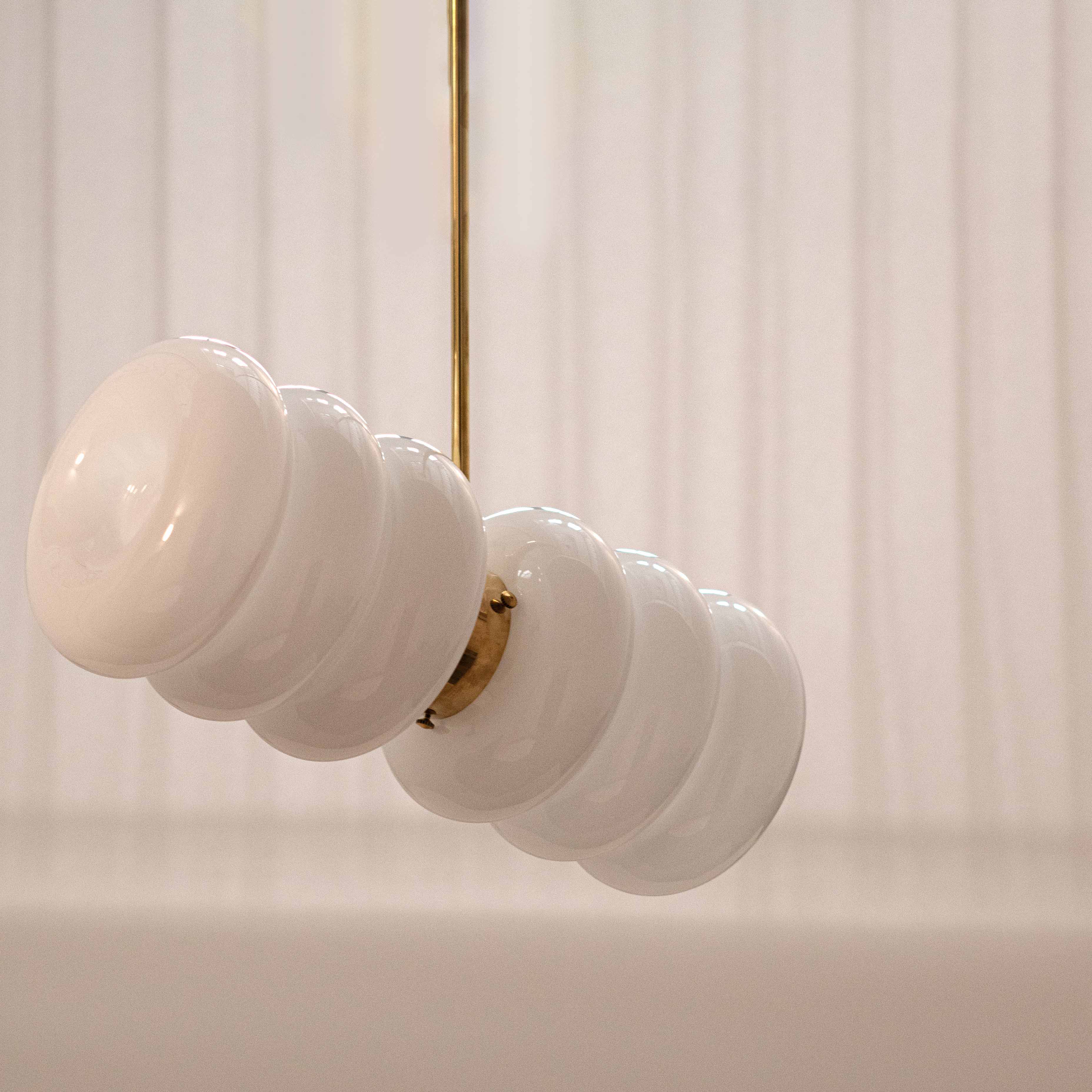 Kroonluchter BIBE van messing