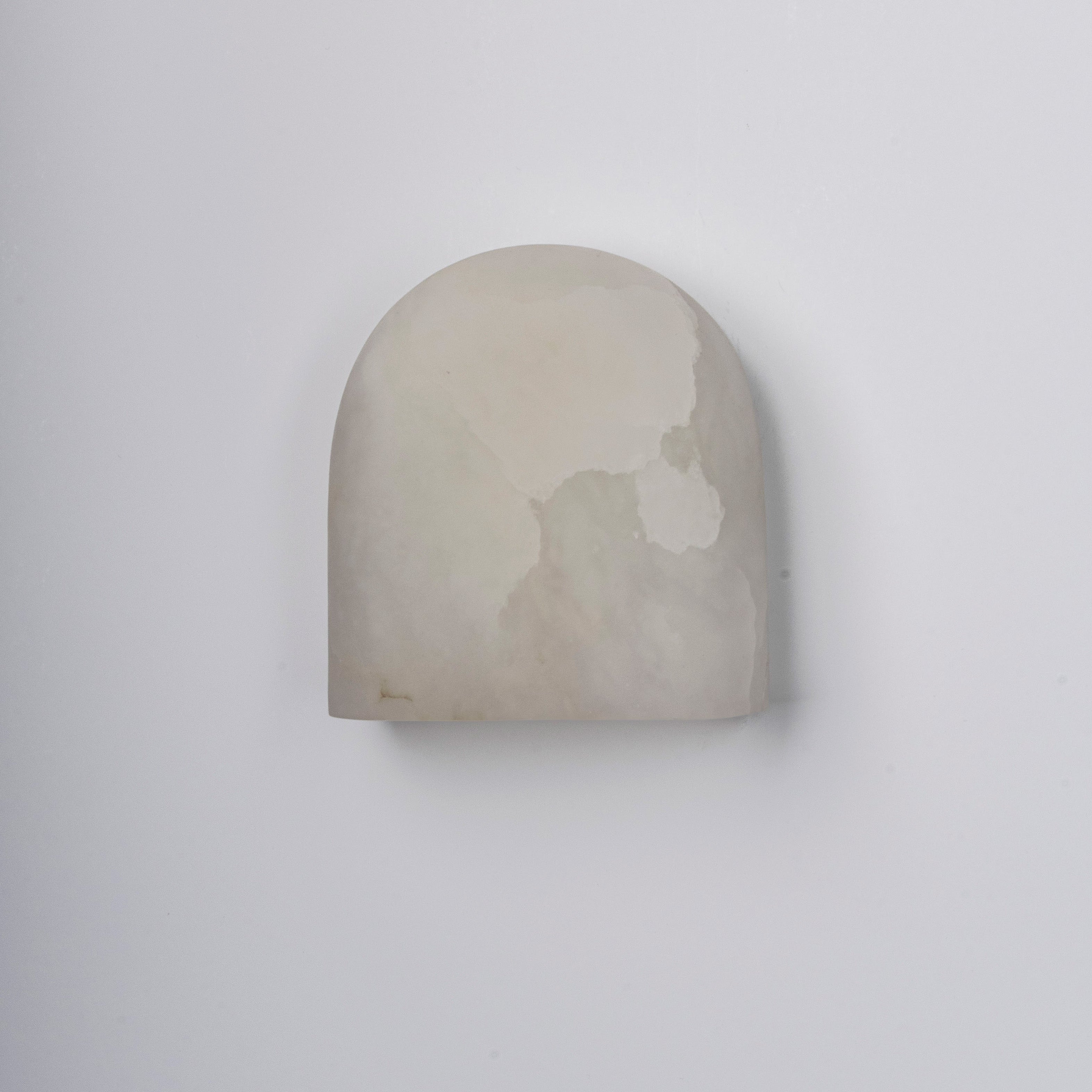 Wandlamp alabaster TAYGETA met matte afwerking