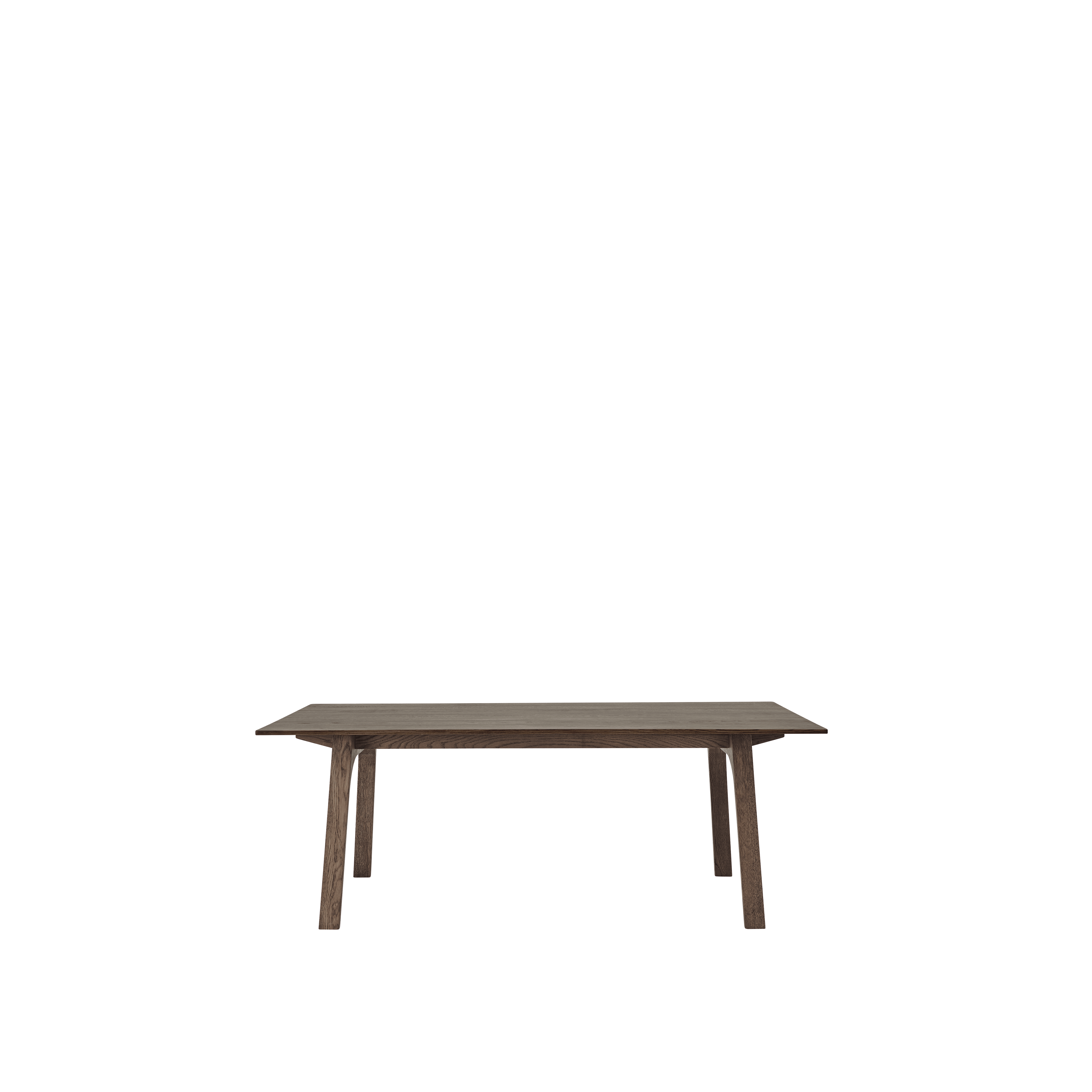 Uitschuifbare tafel EARNEST donkergeolied eiken