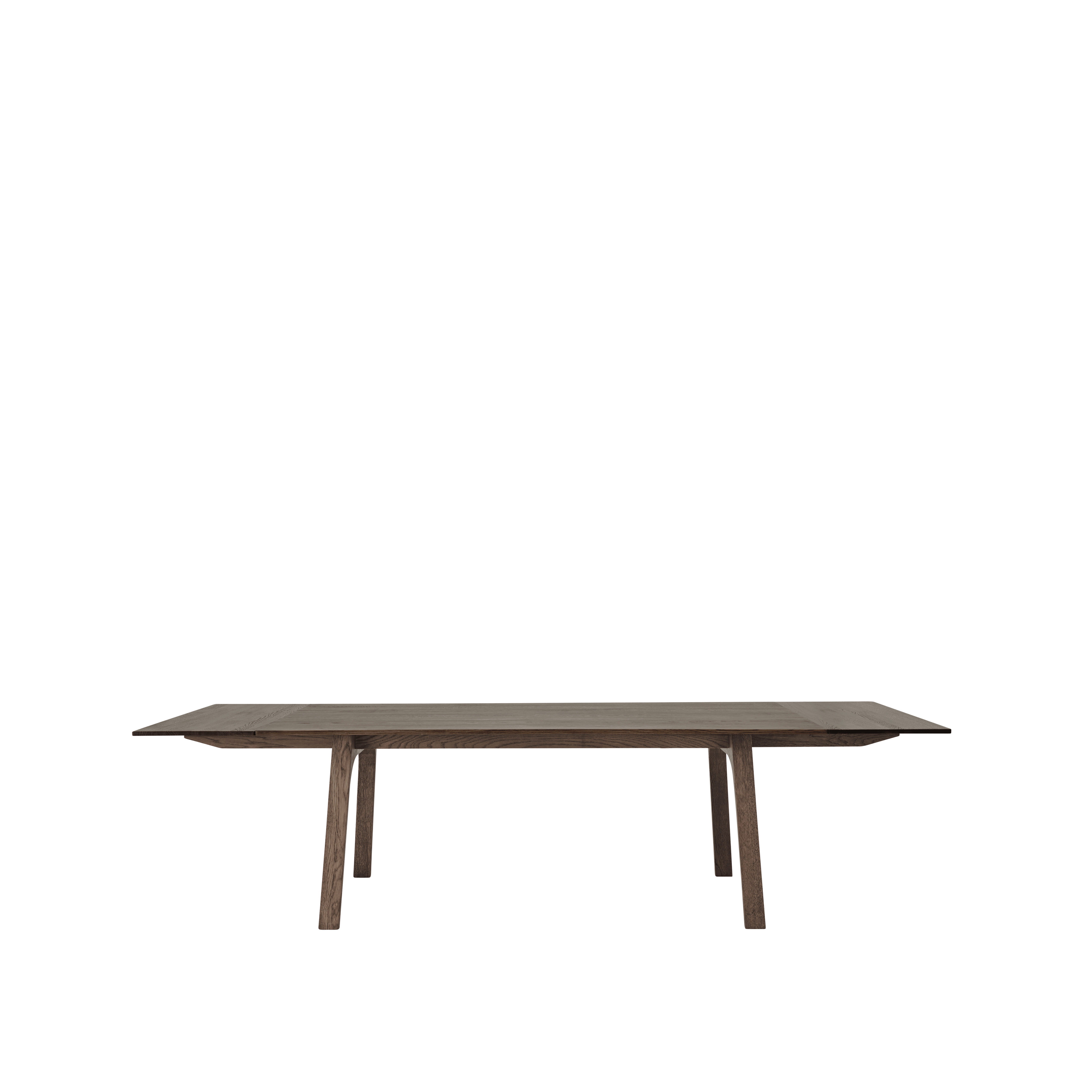 Uitschuifbare tafel EARNEST donkergeolied eiken