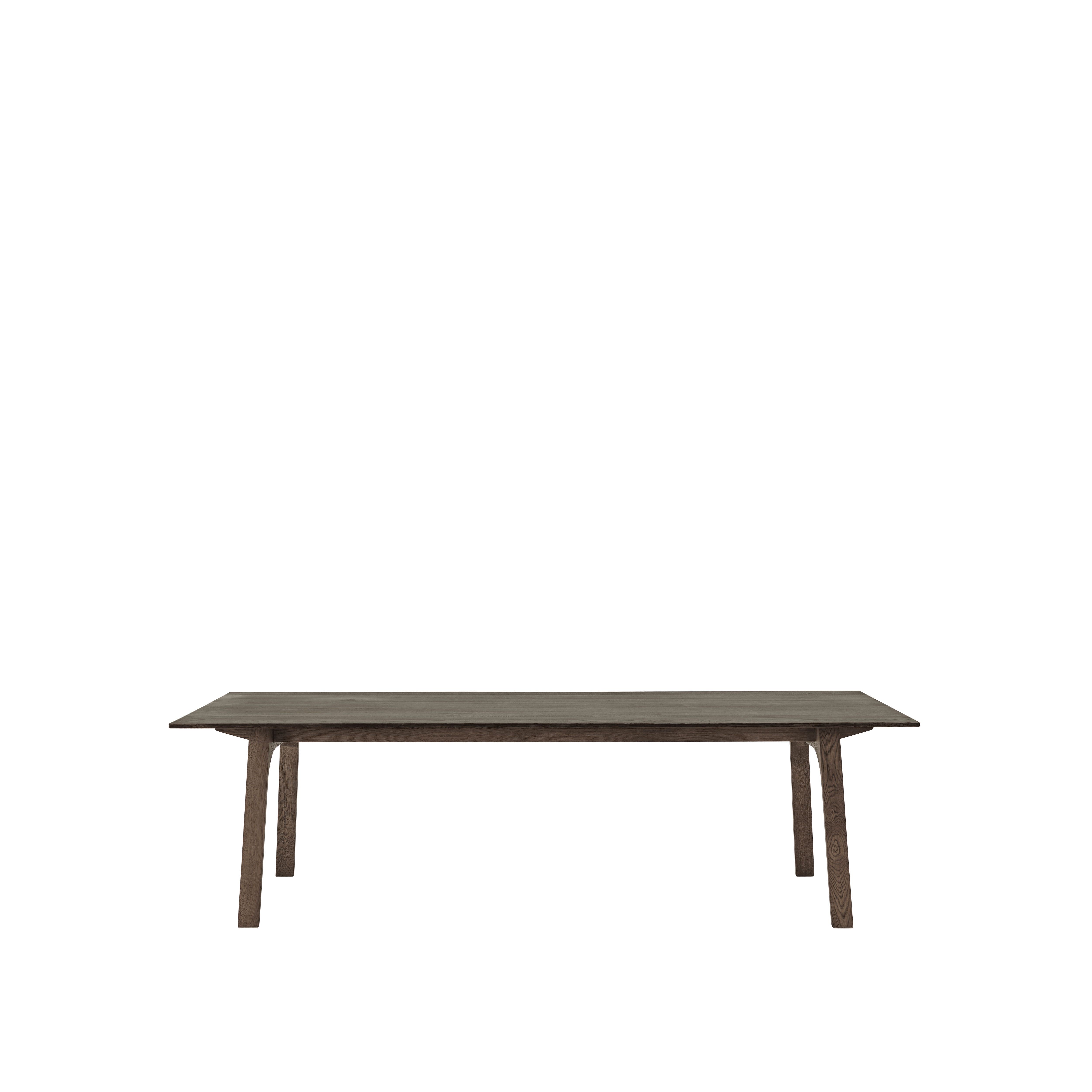 Uitschuifbare tafel EARNEST donkergeolied eiken