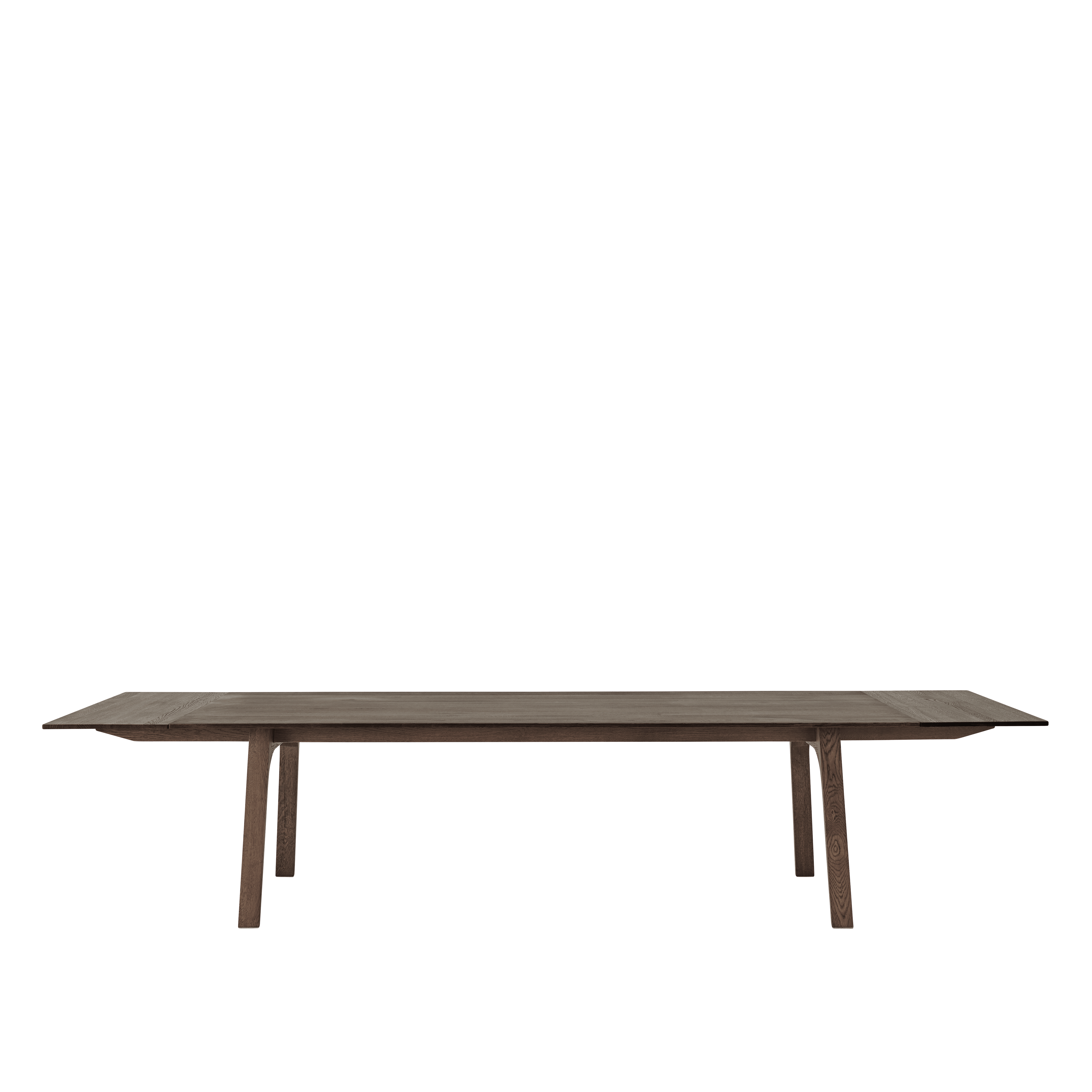 Uitschuifbare tafel EARNEST donkergeolied eiken