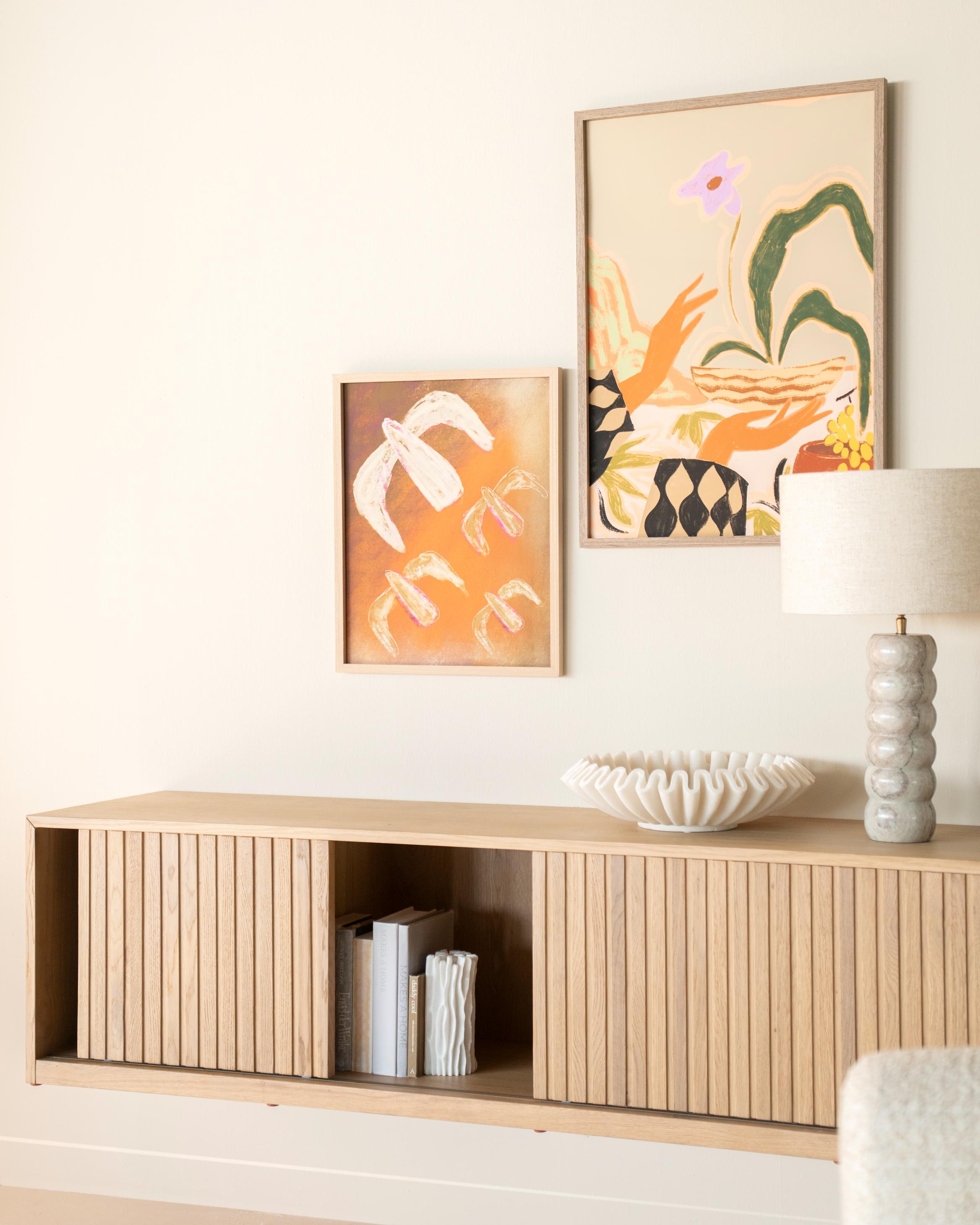 RTV-kast MILO eikenhout