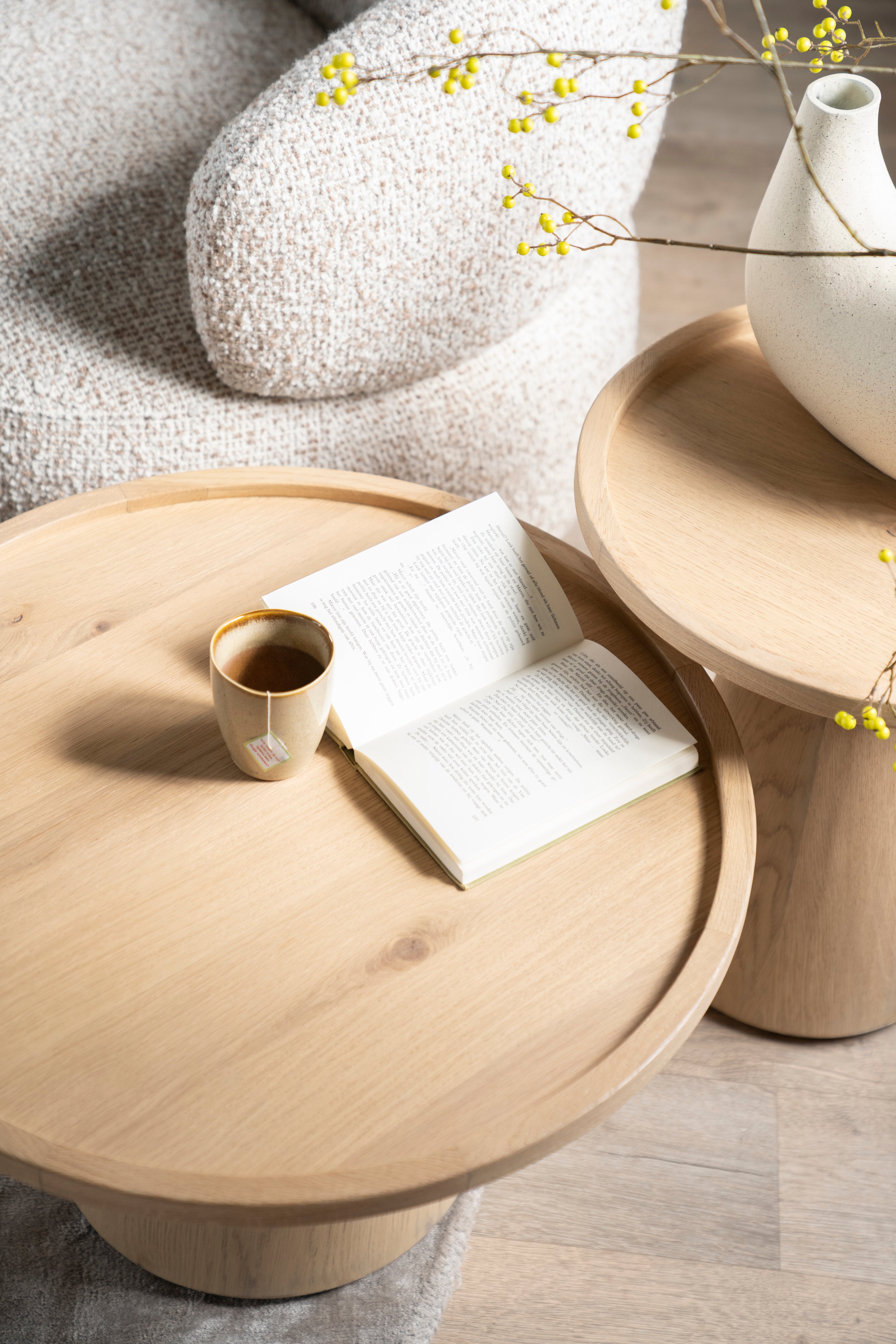 LEIA eikenhouten salontafel