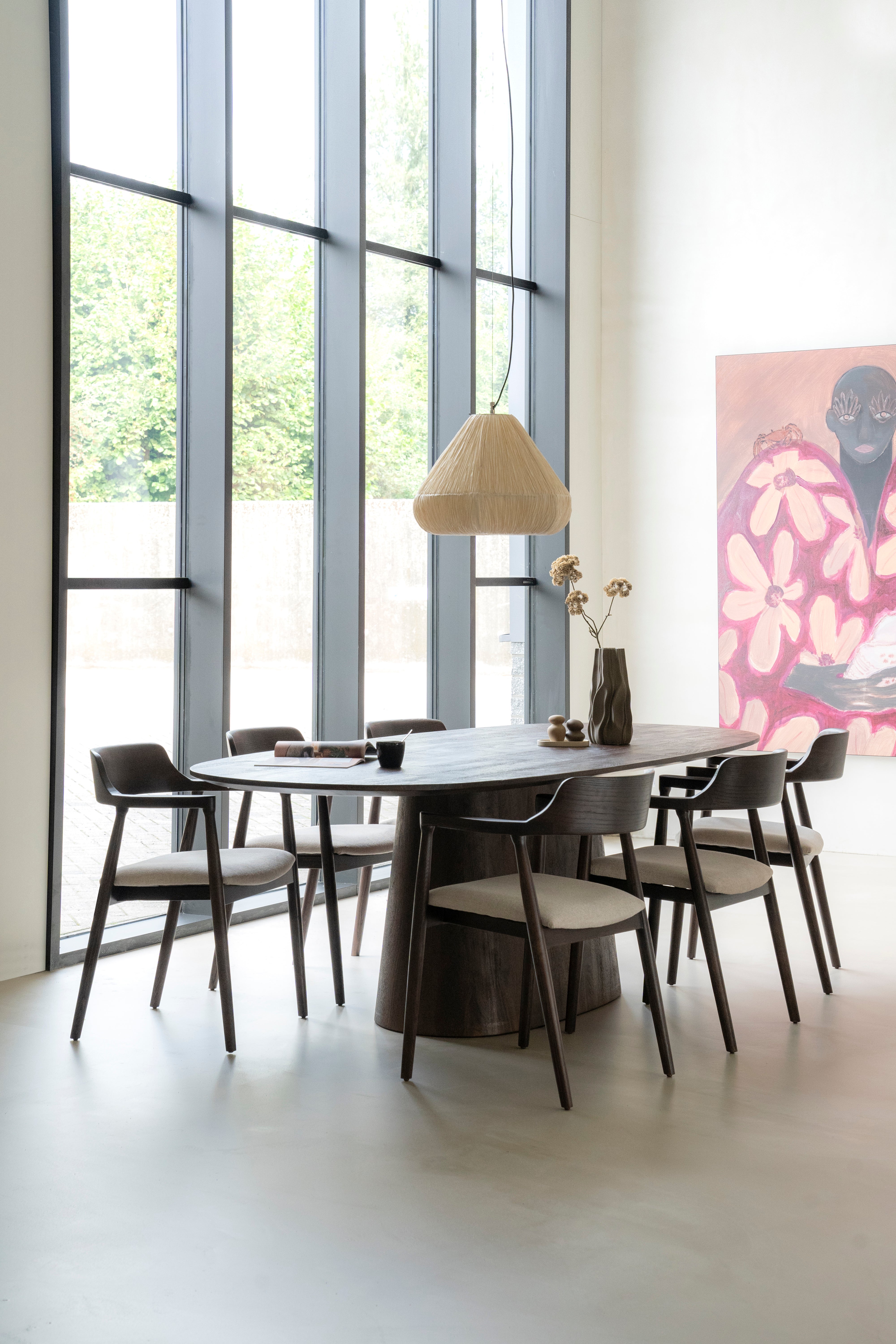 YORICK Chair Dark Ash Wood