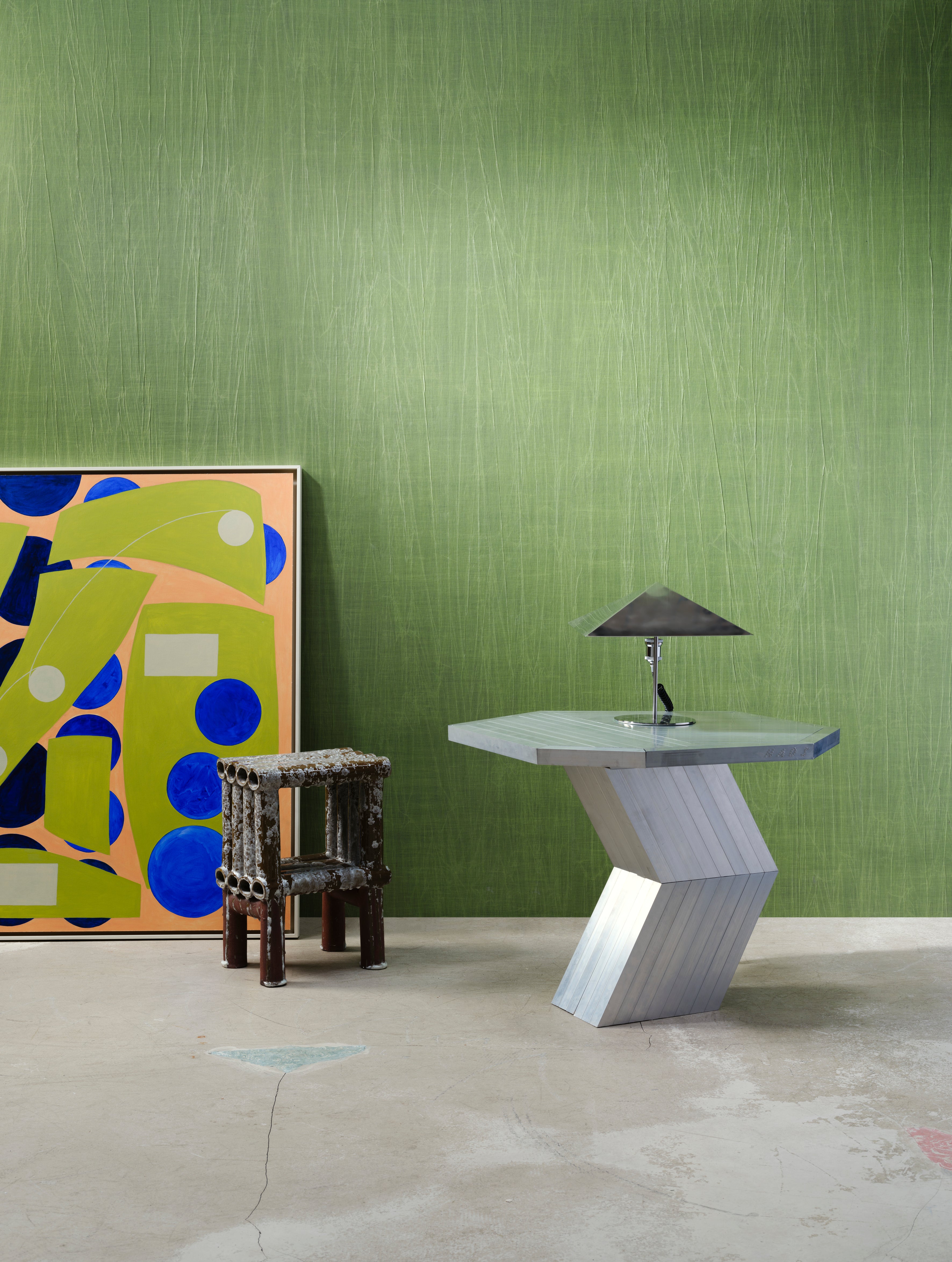 Falt-Tapete PYXIS navy