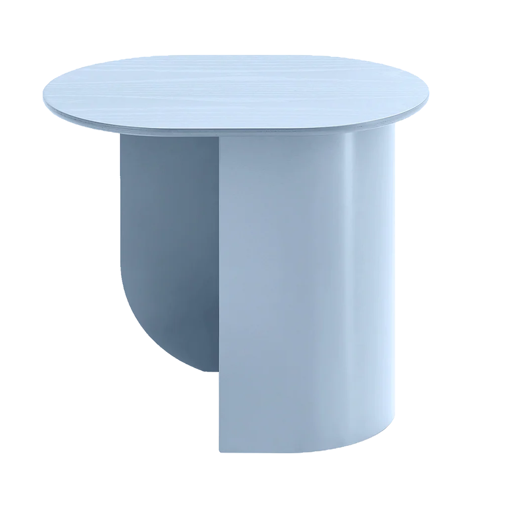 PLATEAU Light Blue Side Table