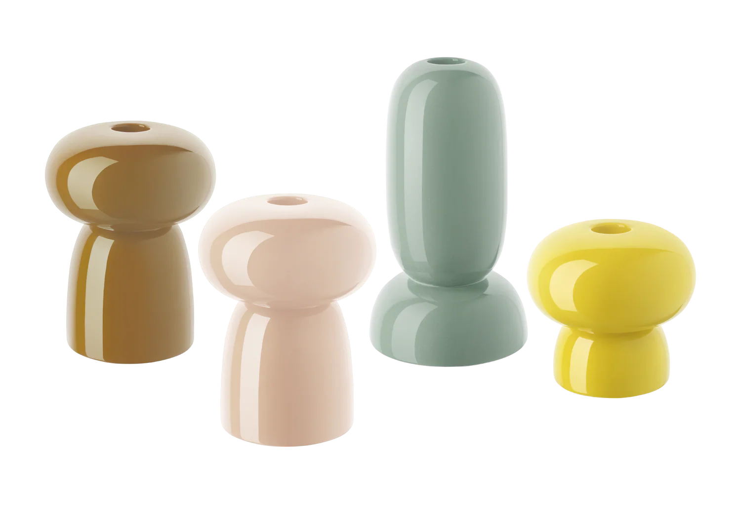 Świecznik KOBUS brązowy