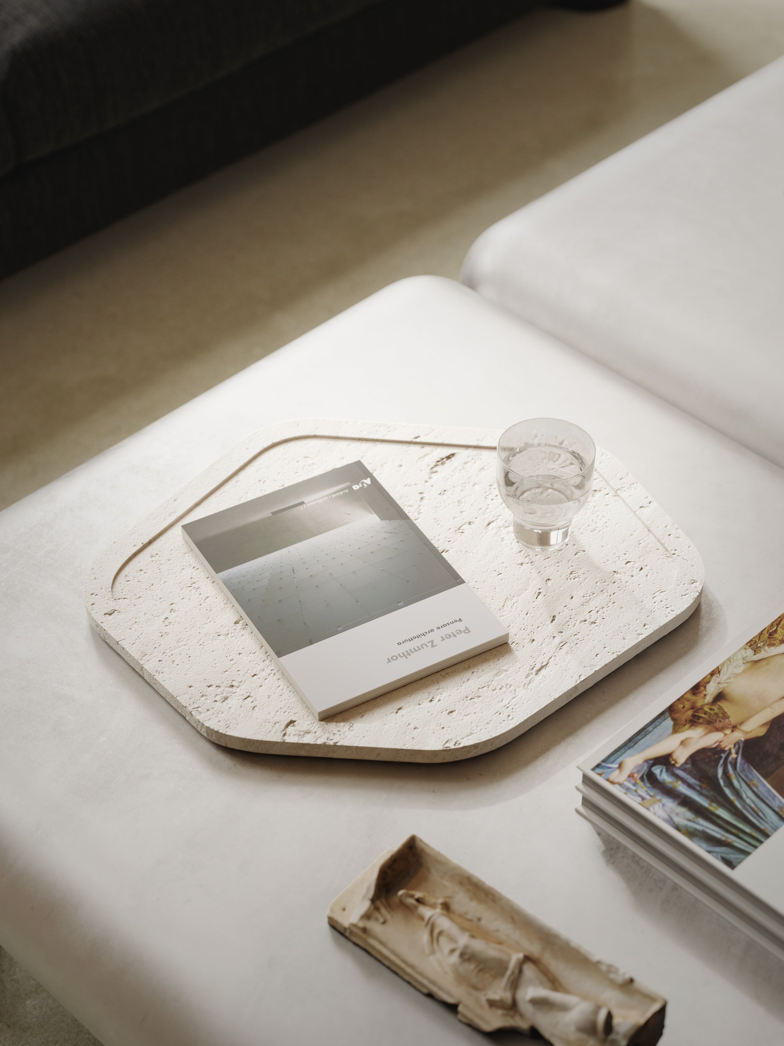 Taca VERGE 01 trawertyn