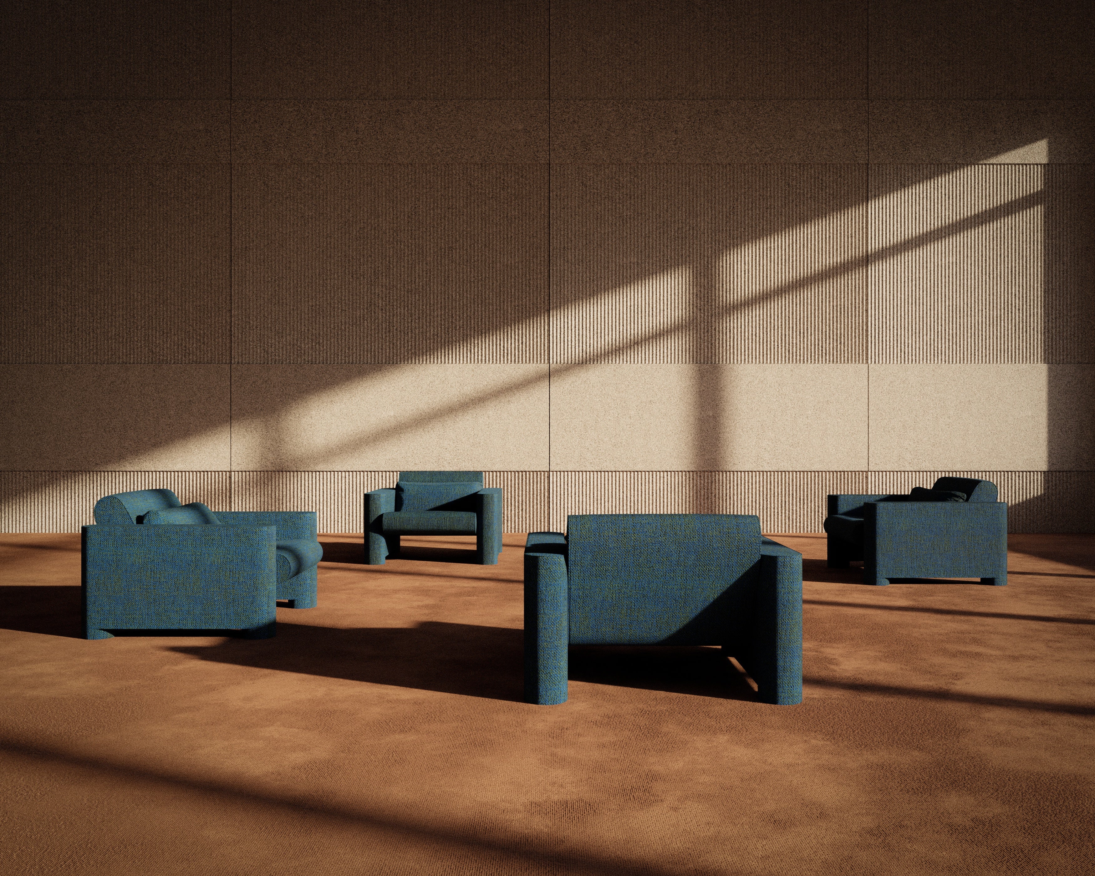 Upholstered ION Armchair