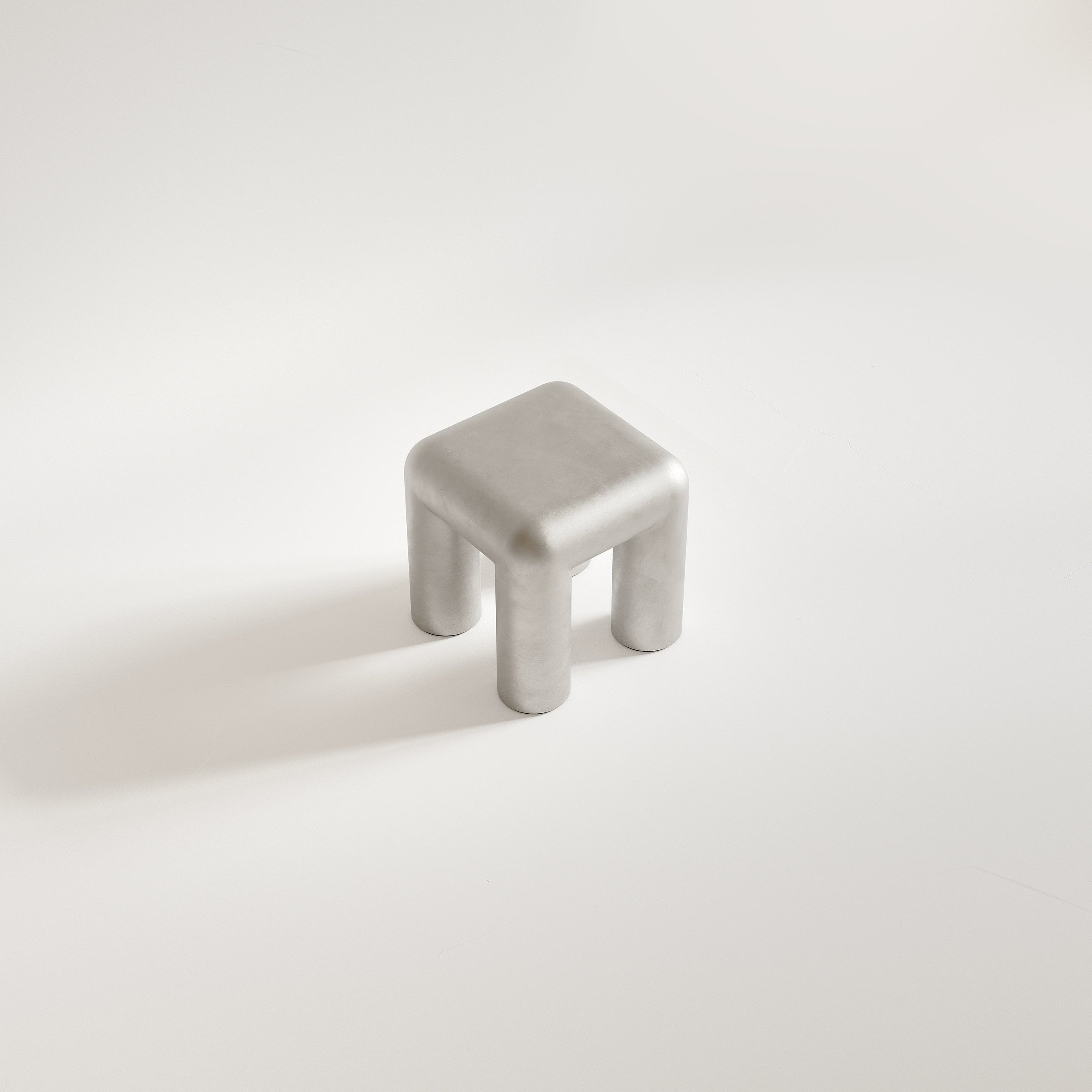 Bijzettafel CUBIO aluminium