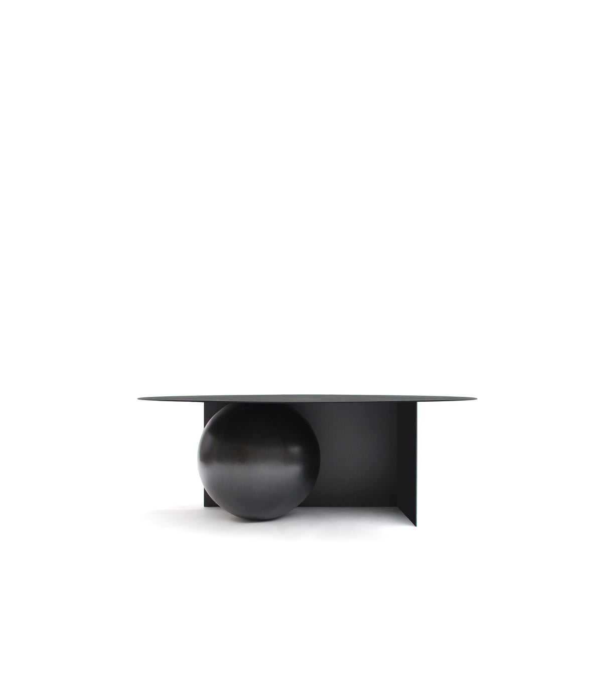 Koffietafel FUKU staal en hout