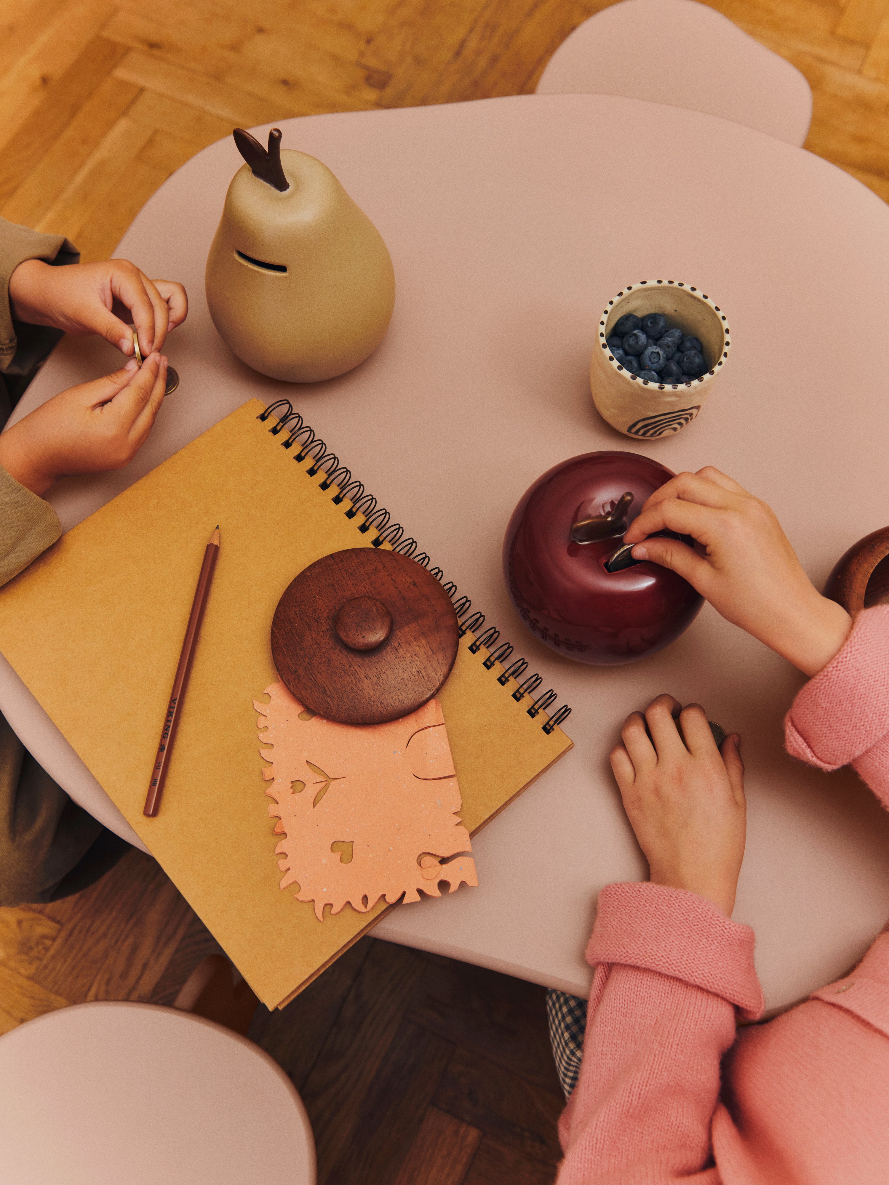 Skarbonka PEAR beige