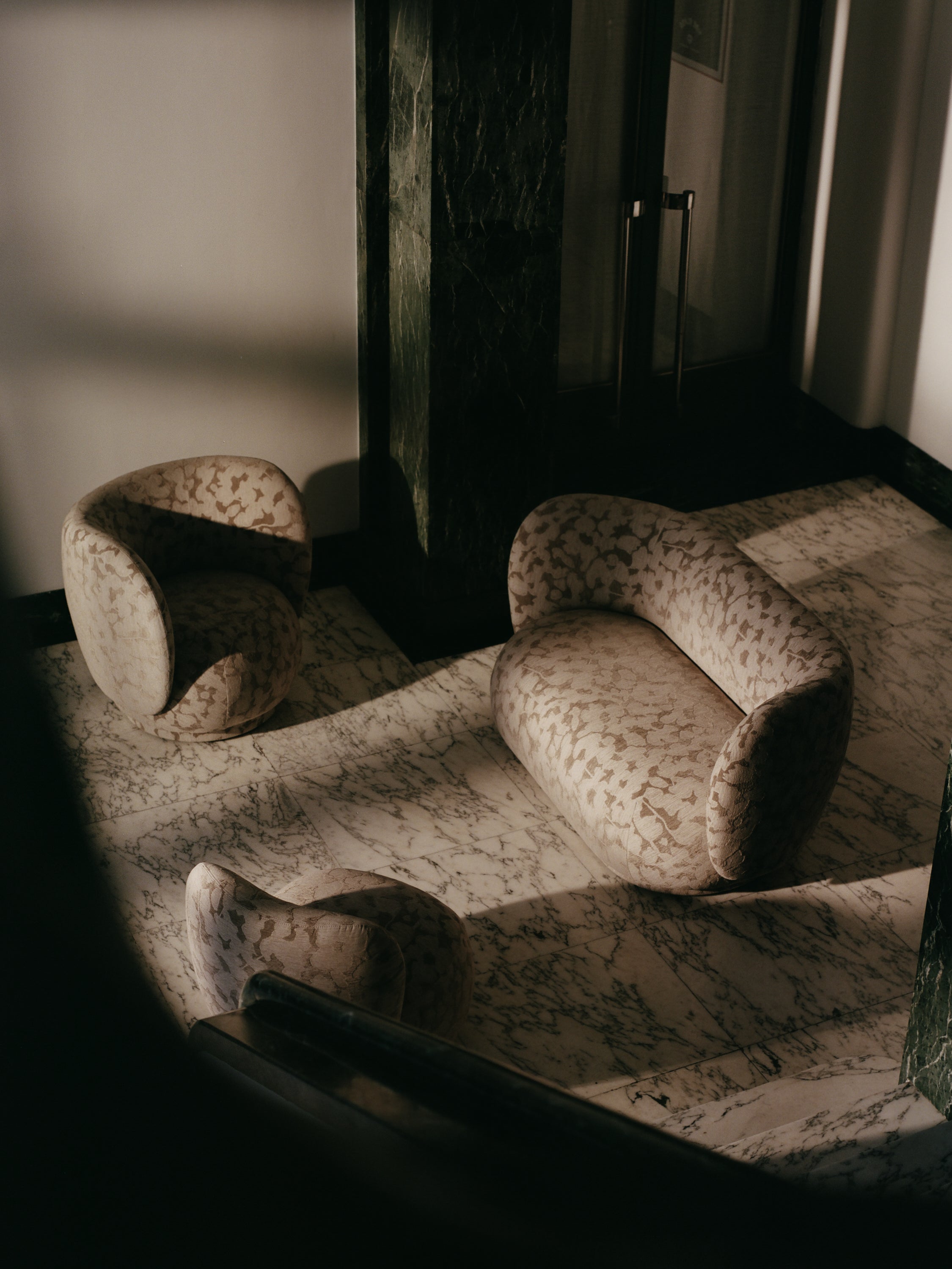 Draaistoel RICO PICCOLO LOUNGE Cilla taupe