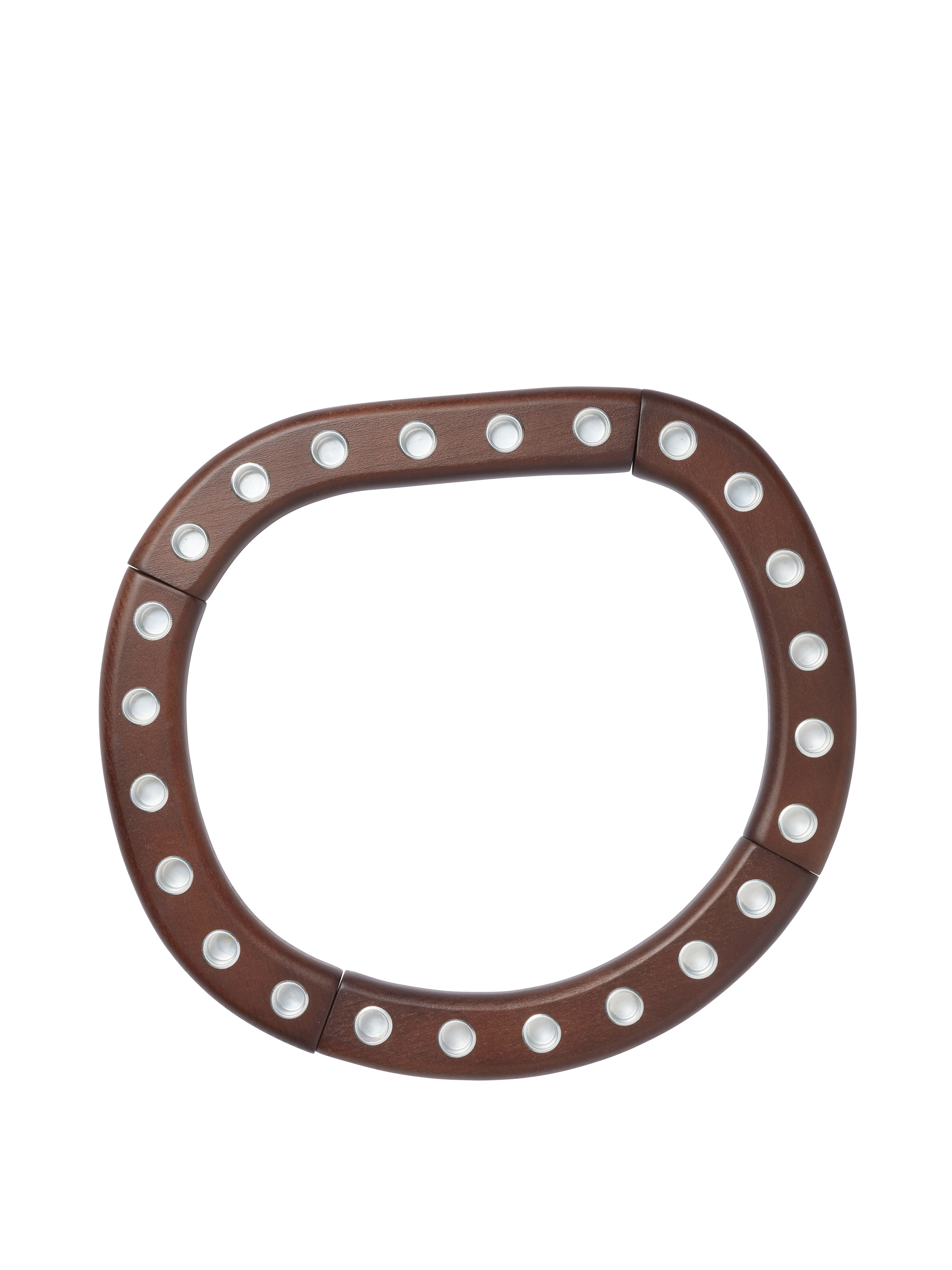 Kaarsenhouder ORI donkerbruin beukenhout