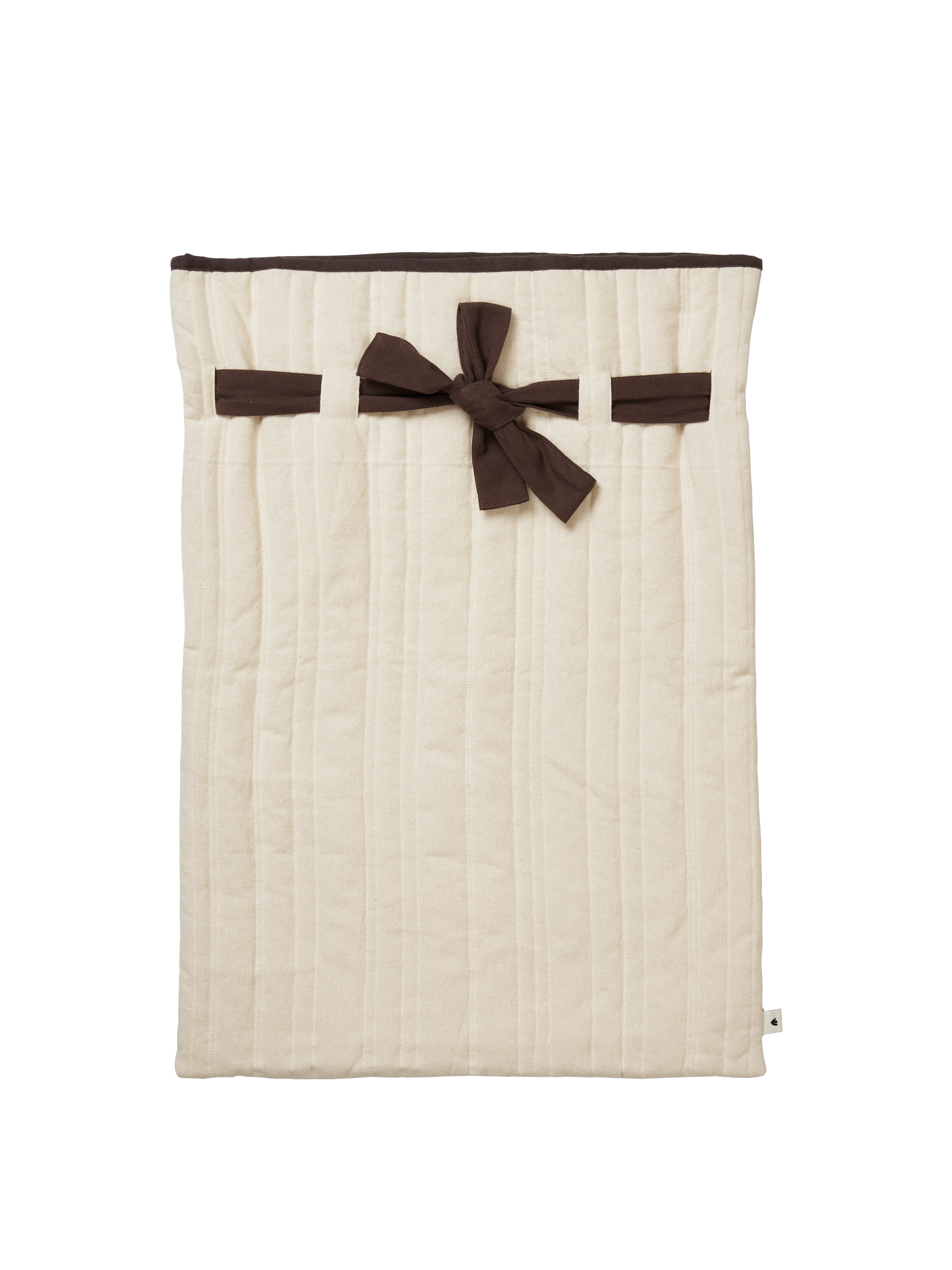 VARI QUILTED SACK beige with brown gift bag