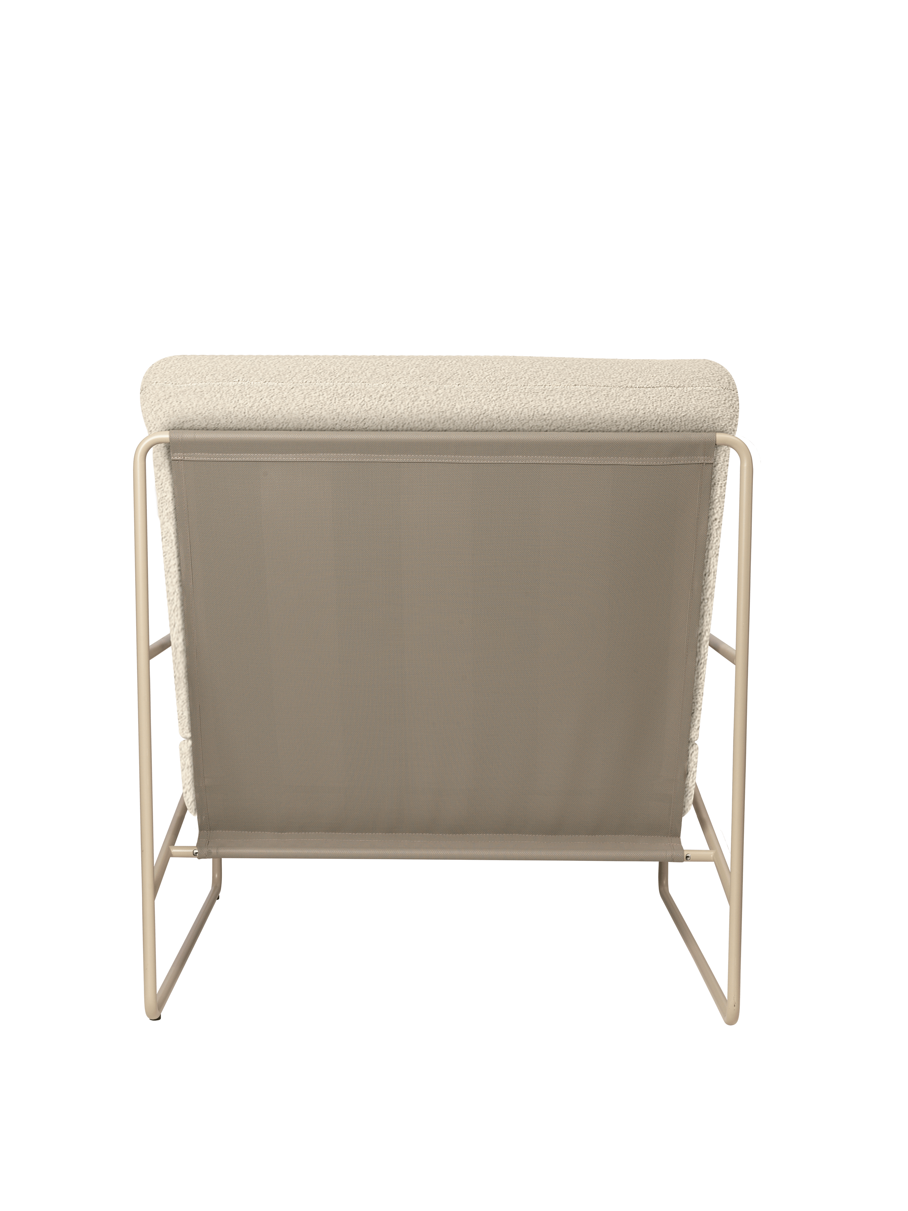 Buitenstoel DESERT gebroken wit met beige basis