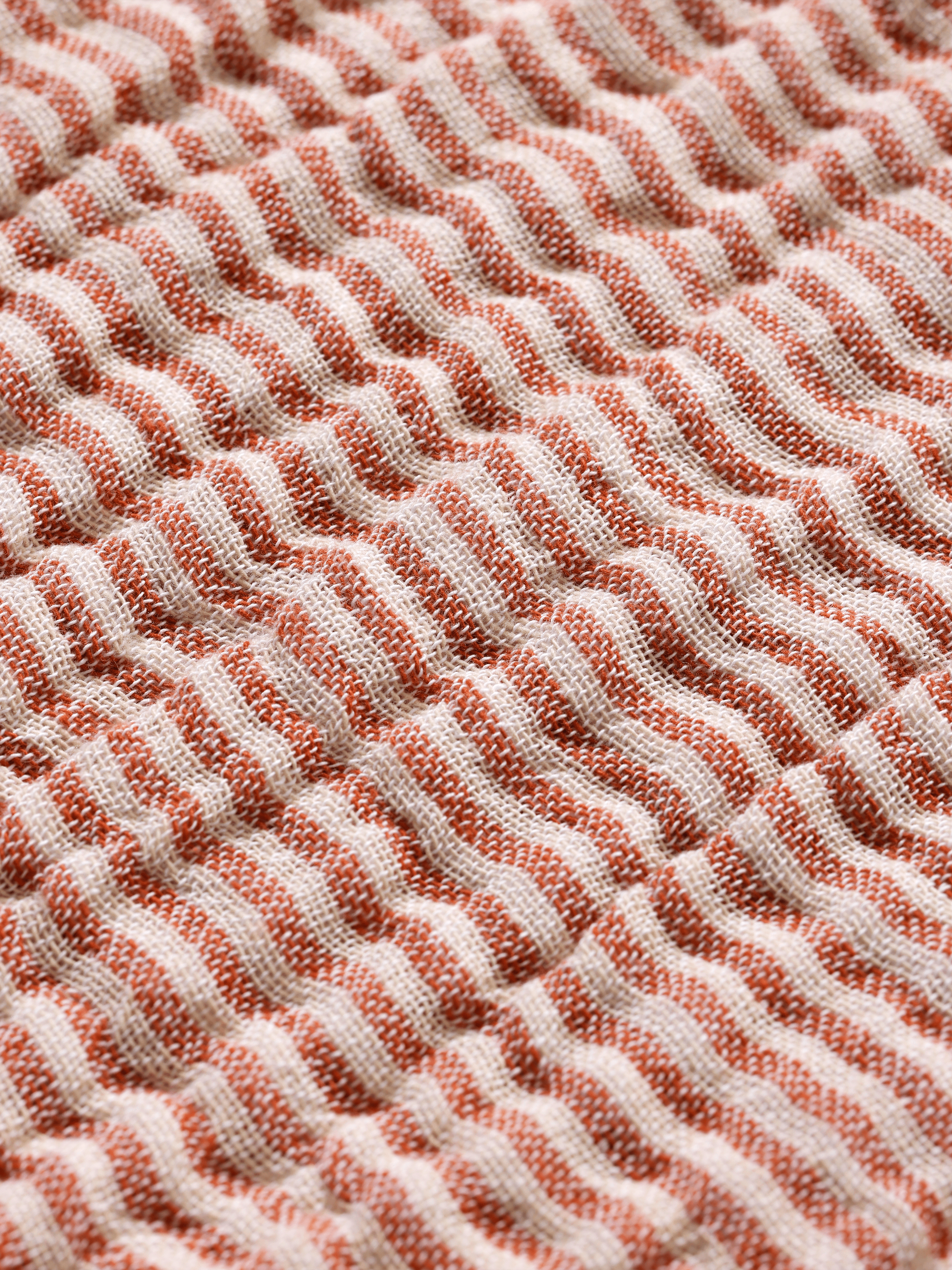 FINO dekbedovertrek gebroken wit met lichtroze