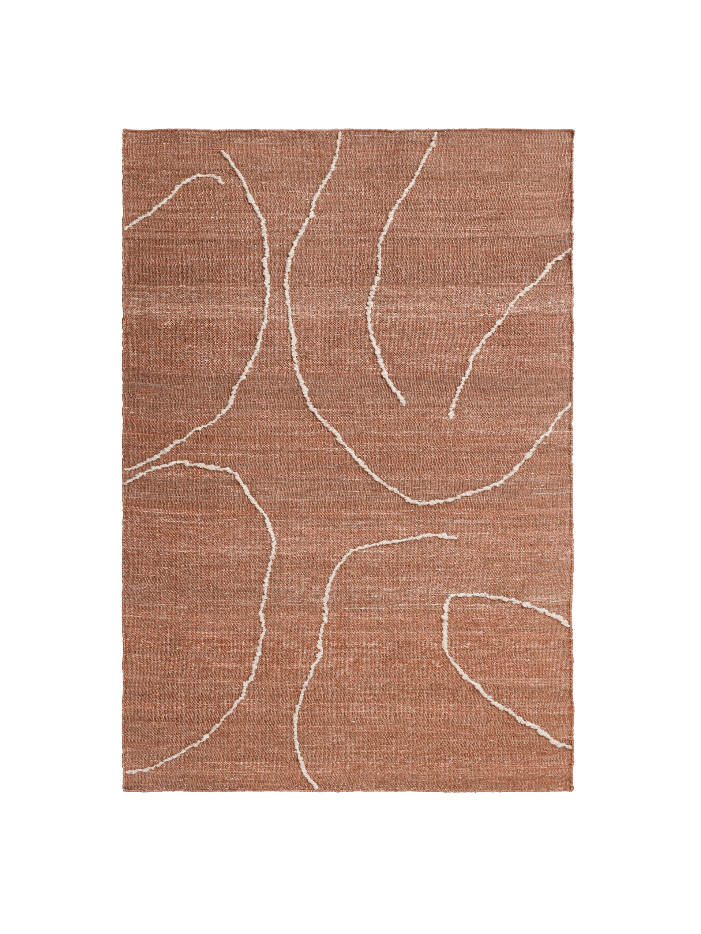 Vloerkleed GESSO baksteen