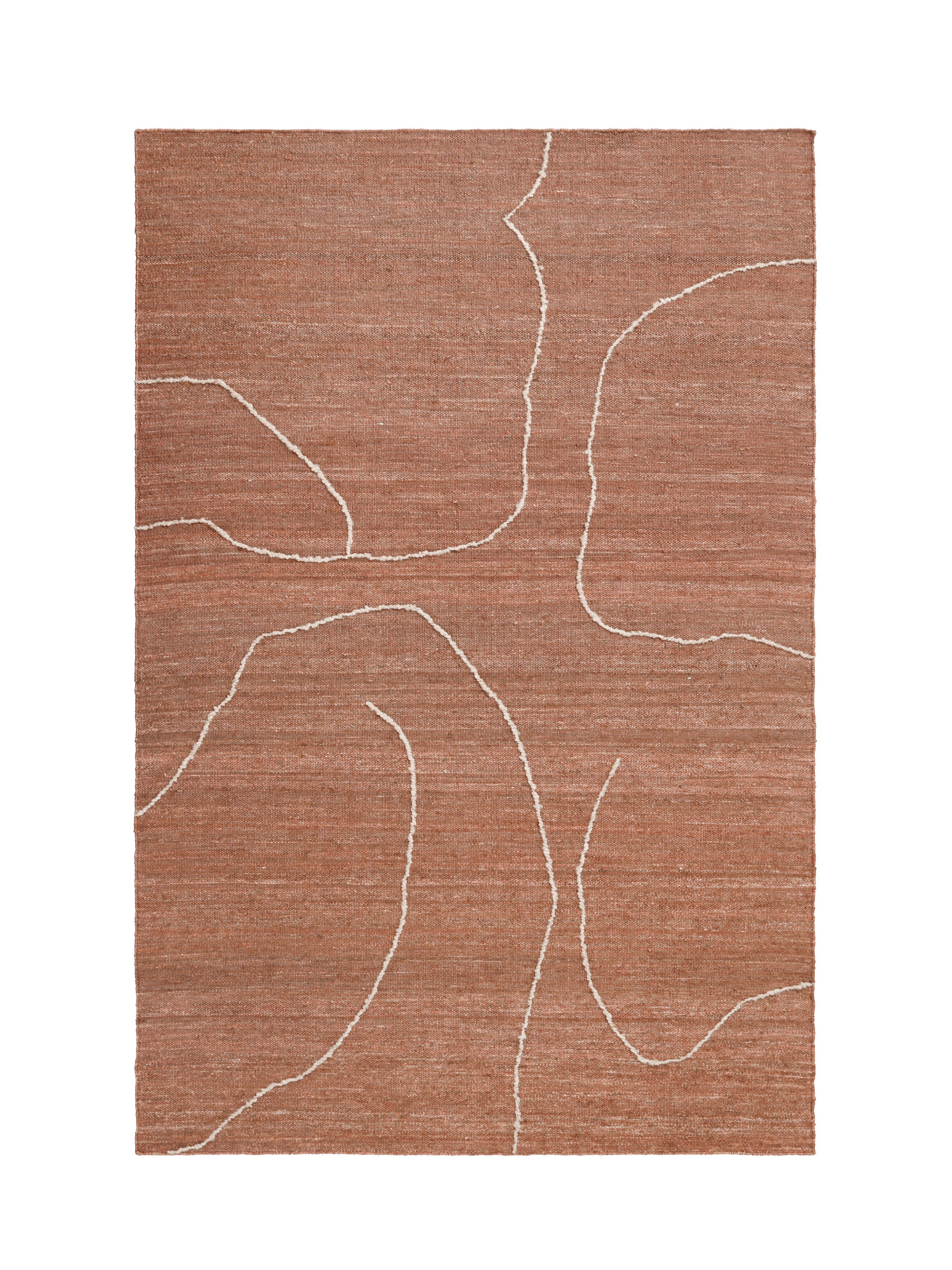 Vloerkleed GESSO baksteen