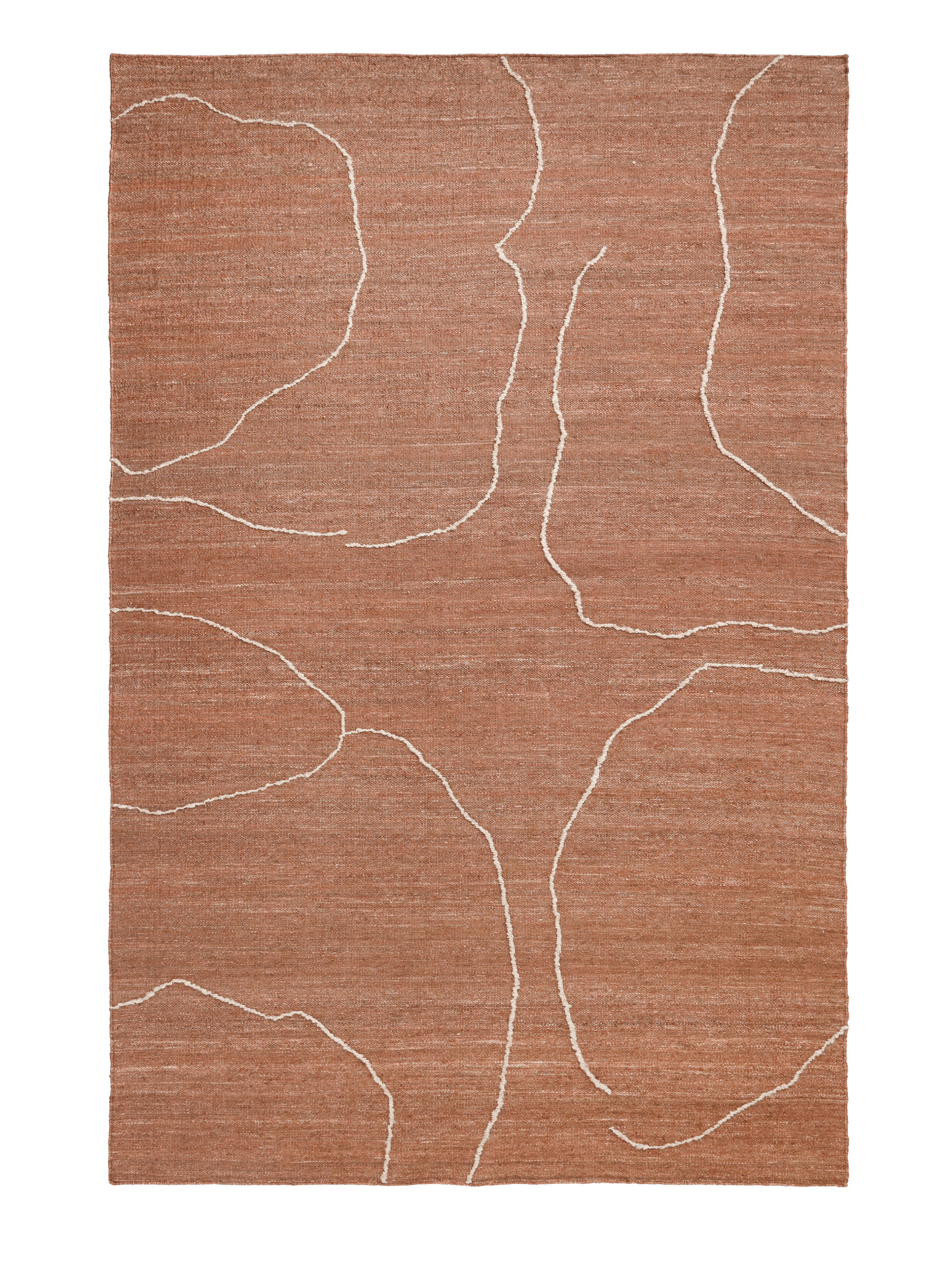 Vloerkleed GESSO baksteen