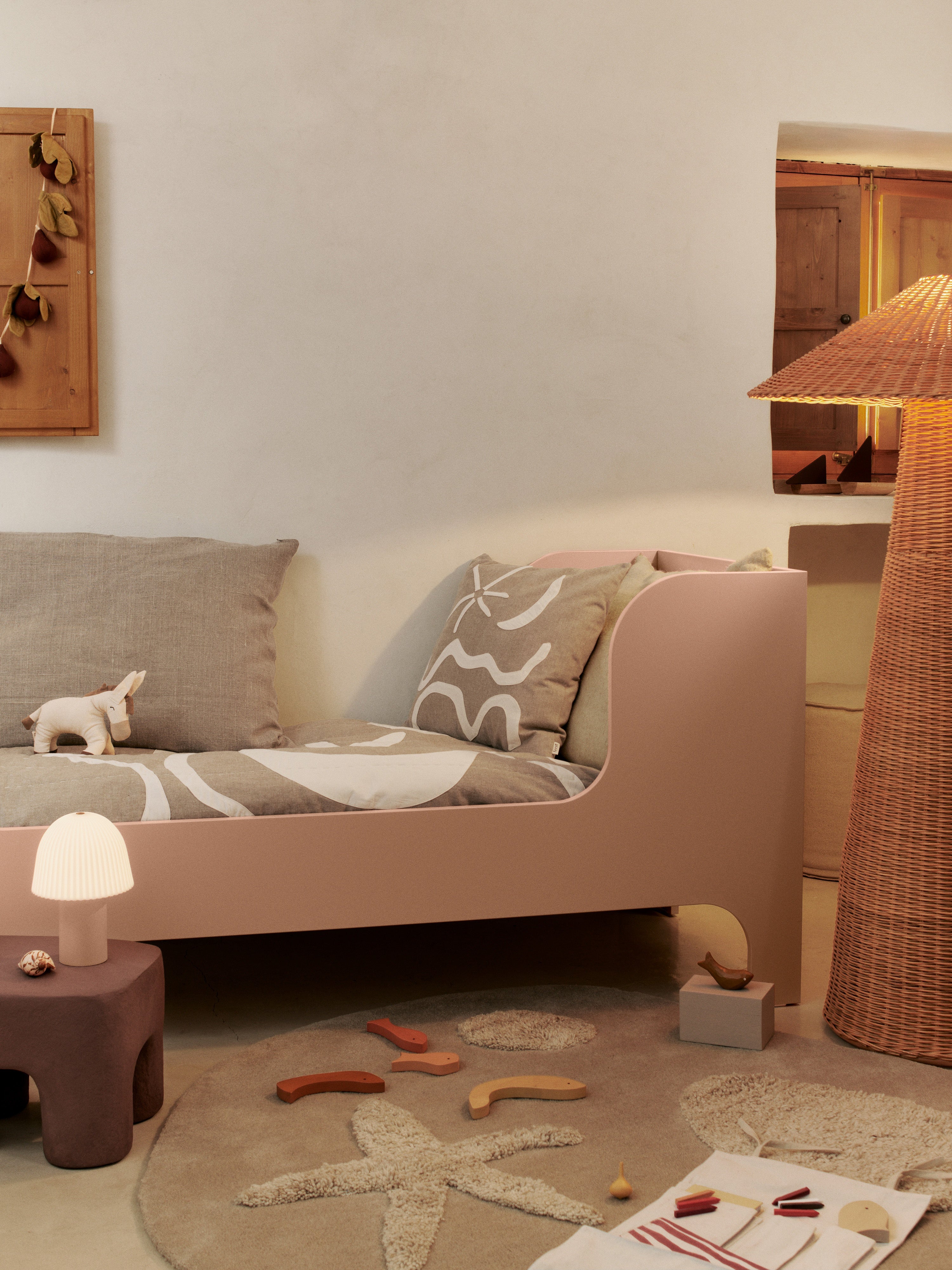 Kinderbed SILL JUNIOR lichtroze