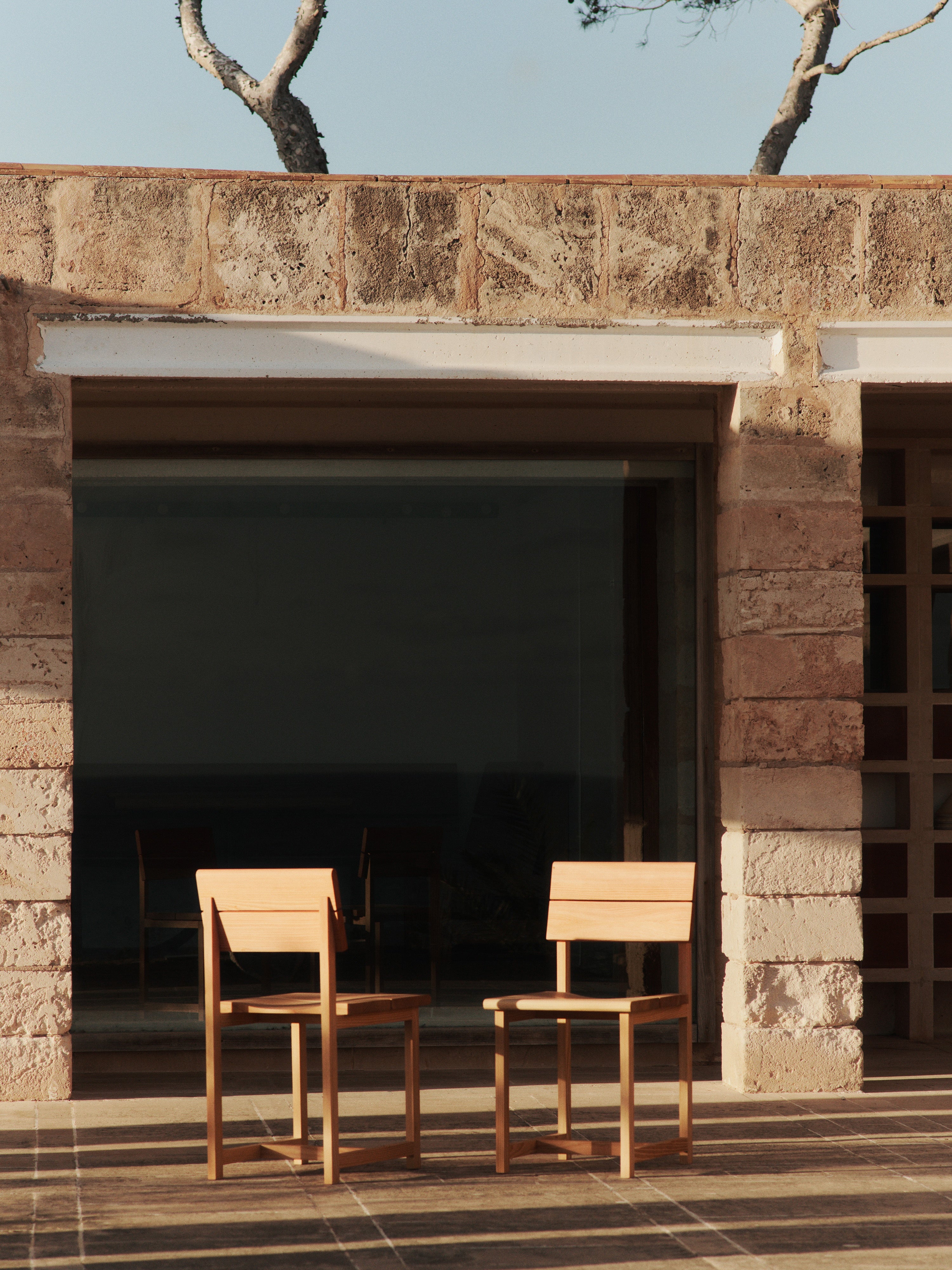 Stuhl VIST lite Holz von Douglasie