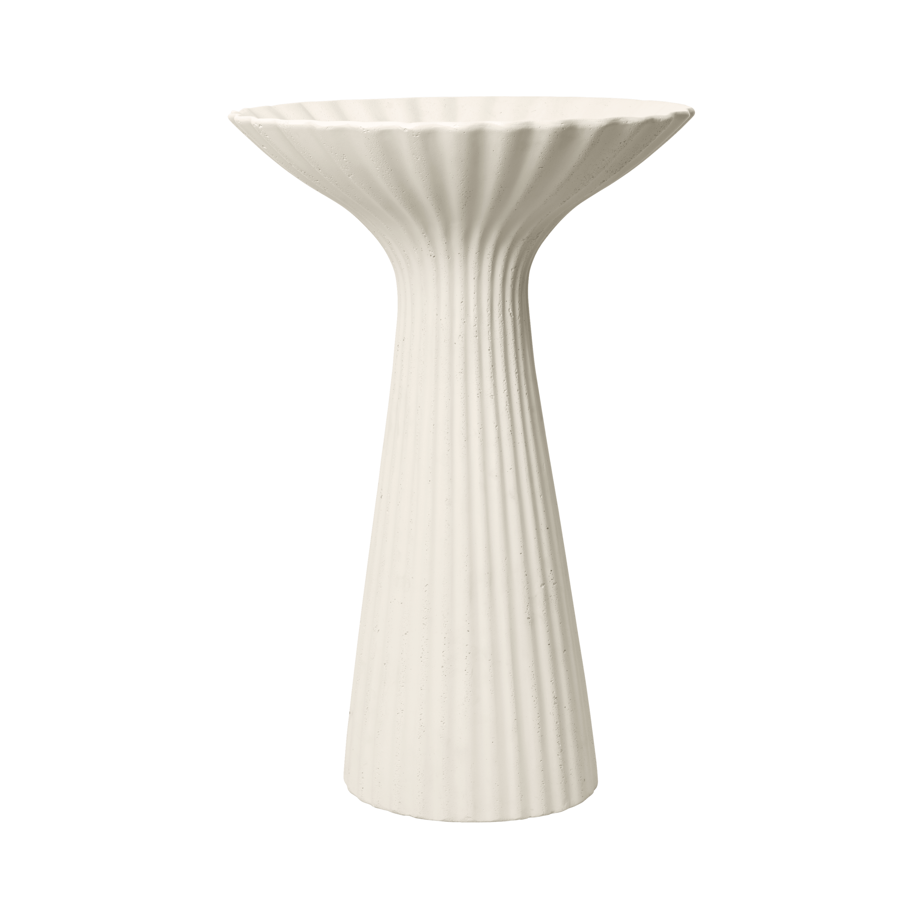 Vogelvoederstation FOUNTAIN gebroken wit