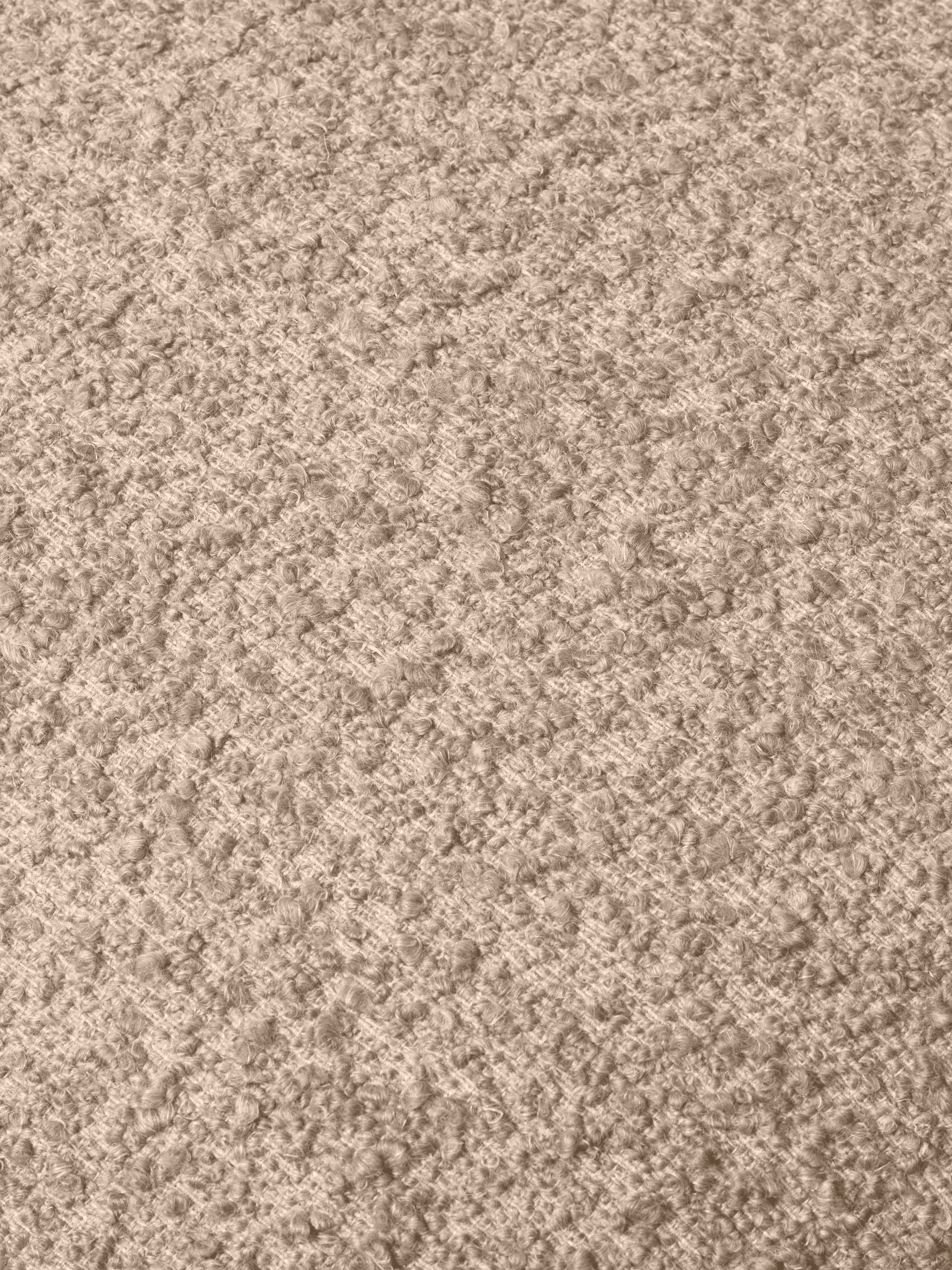 Fauteuil ORBO beige boucle