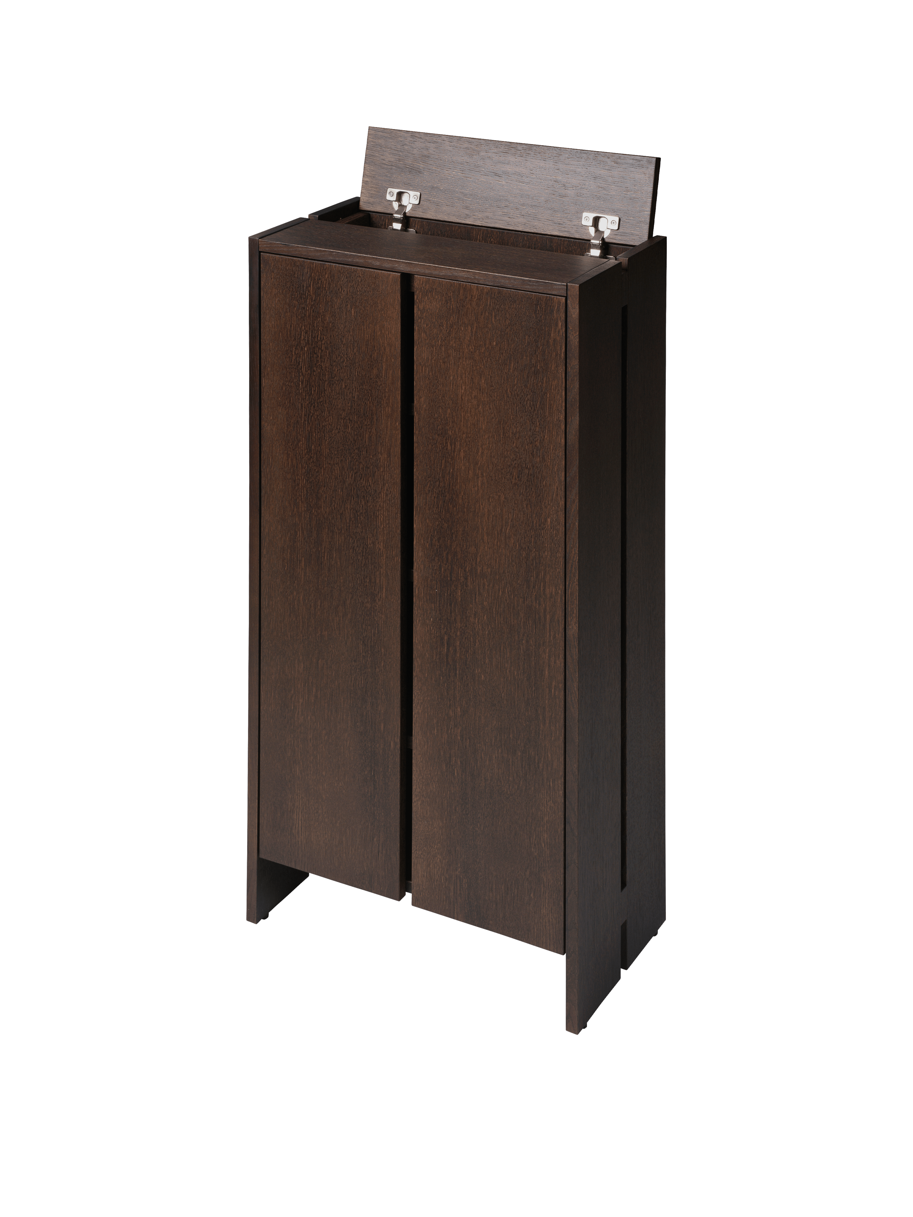 PARCEL Cabinet dark oak veneer