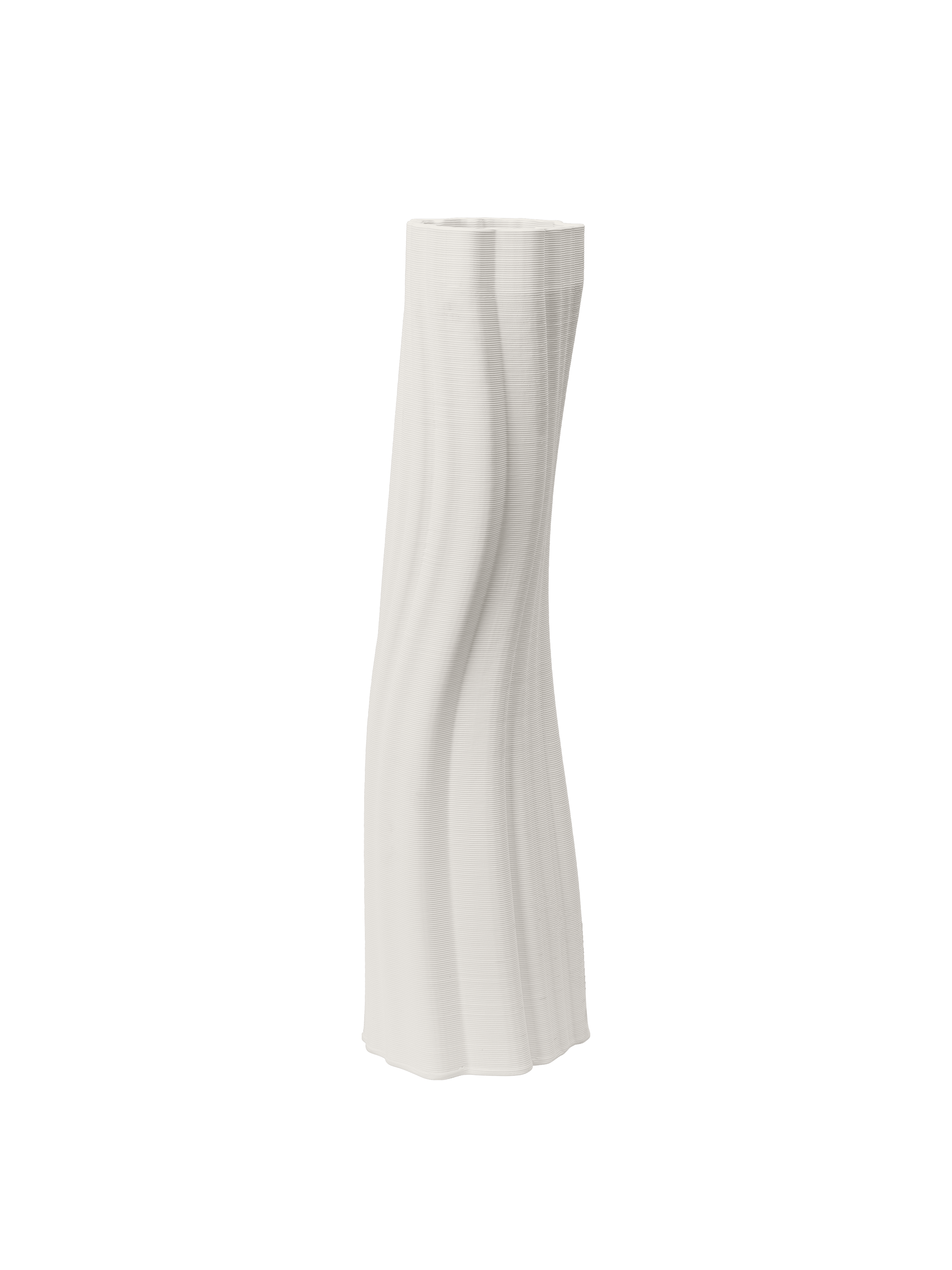 Vase RYLITH weiße Keramik